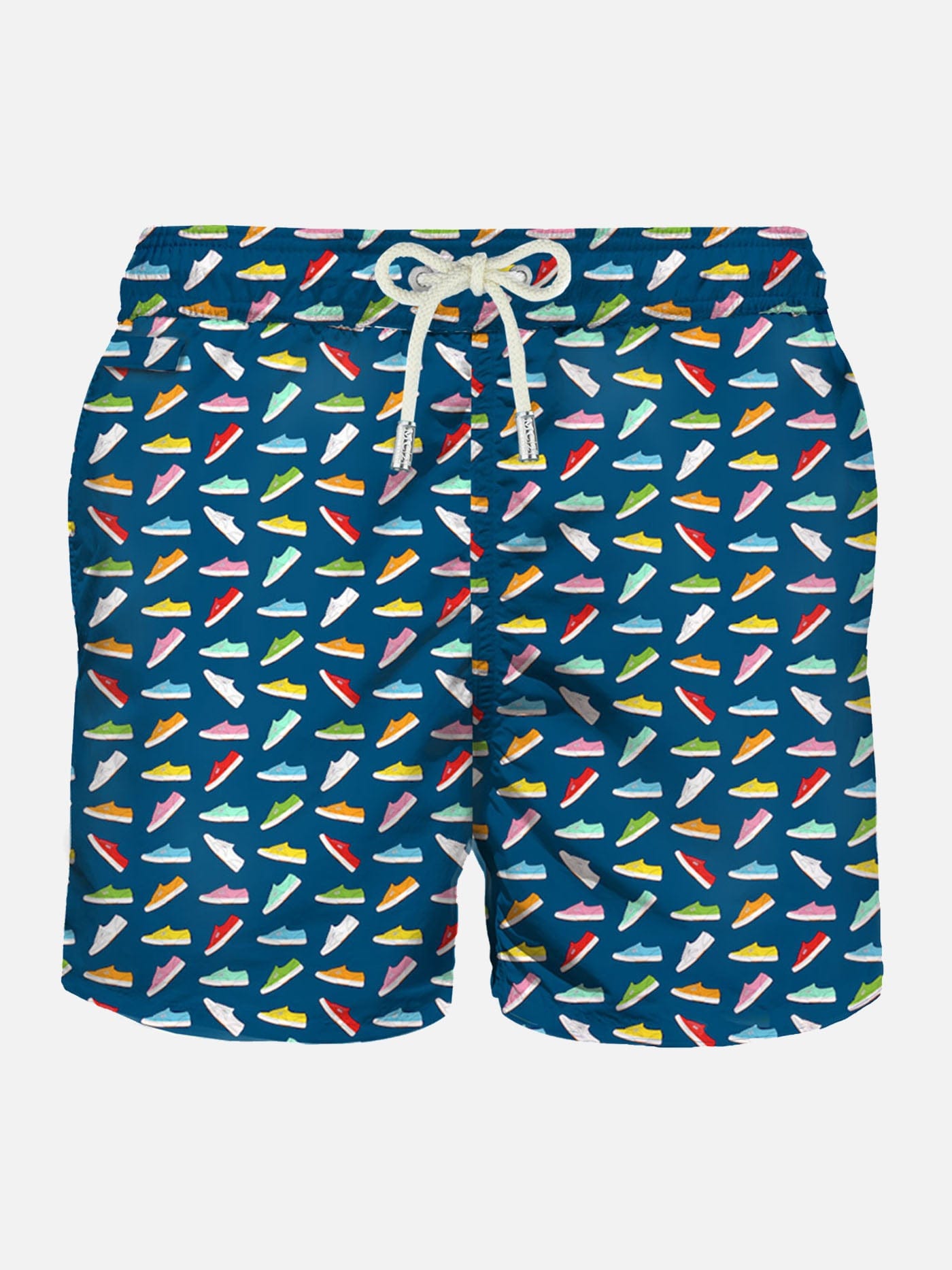 MC2 Saint Barth Light Fabric Man Swim Shorts Superga Print Superga Special Edition