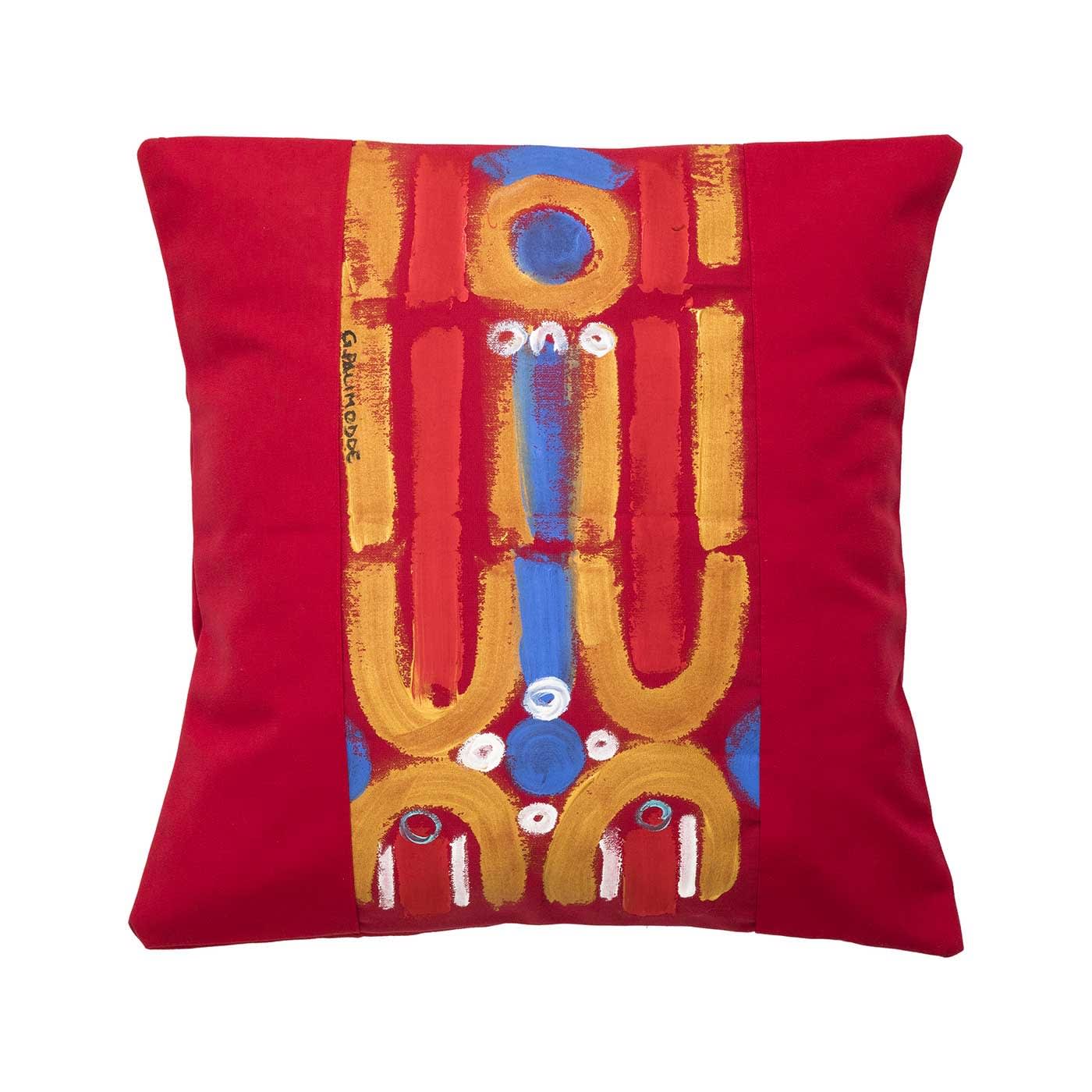 Le Botteghe su Gologone Hand Painted Cushions 100x100 Cm