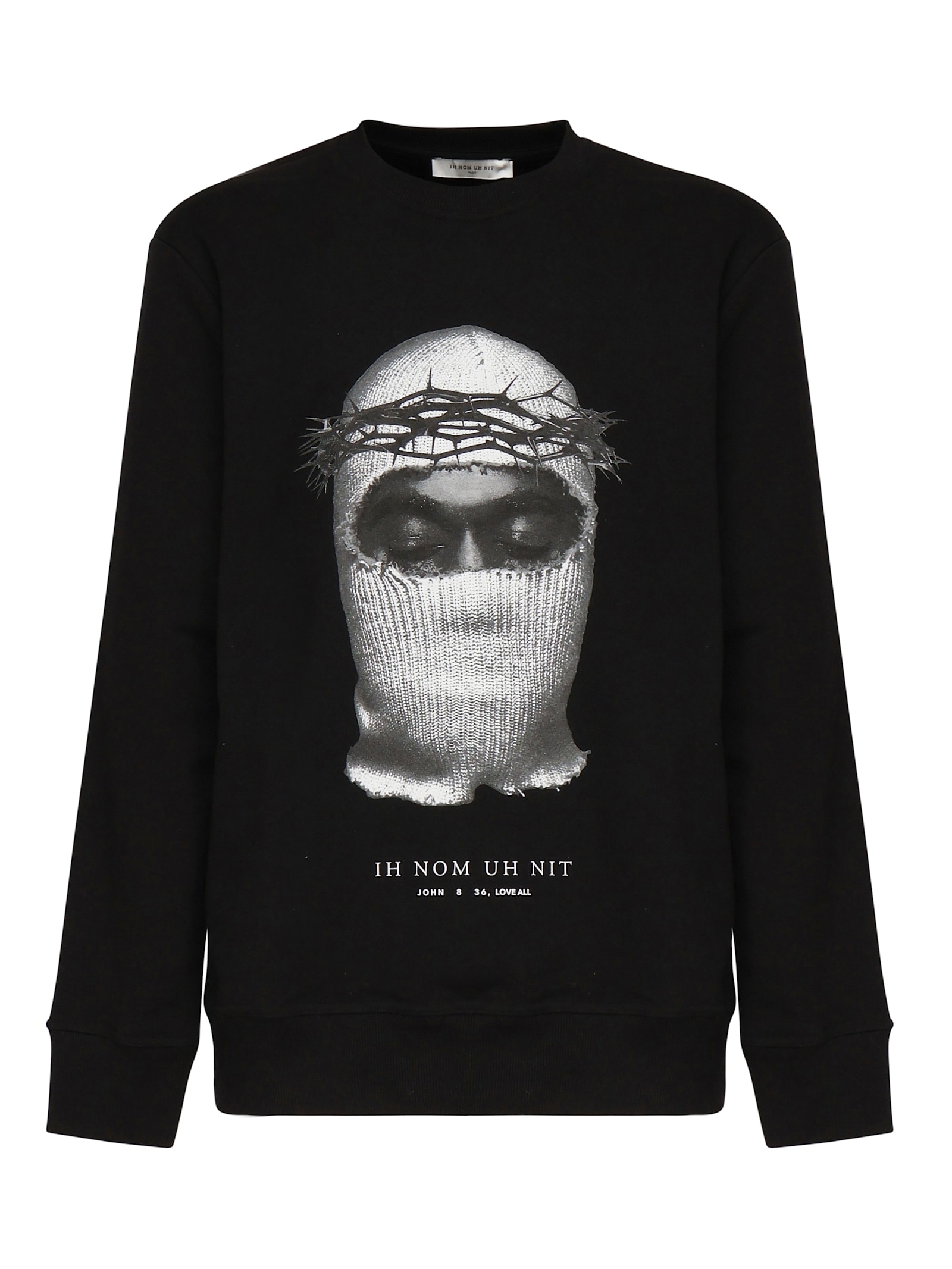 ih nom uh nit Crewneck Sweatshirt With Print