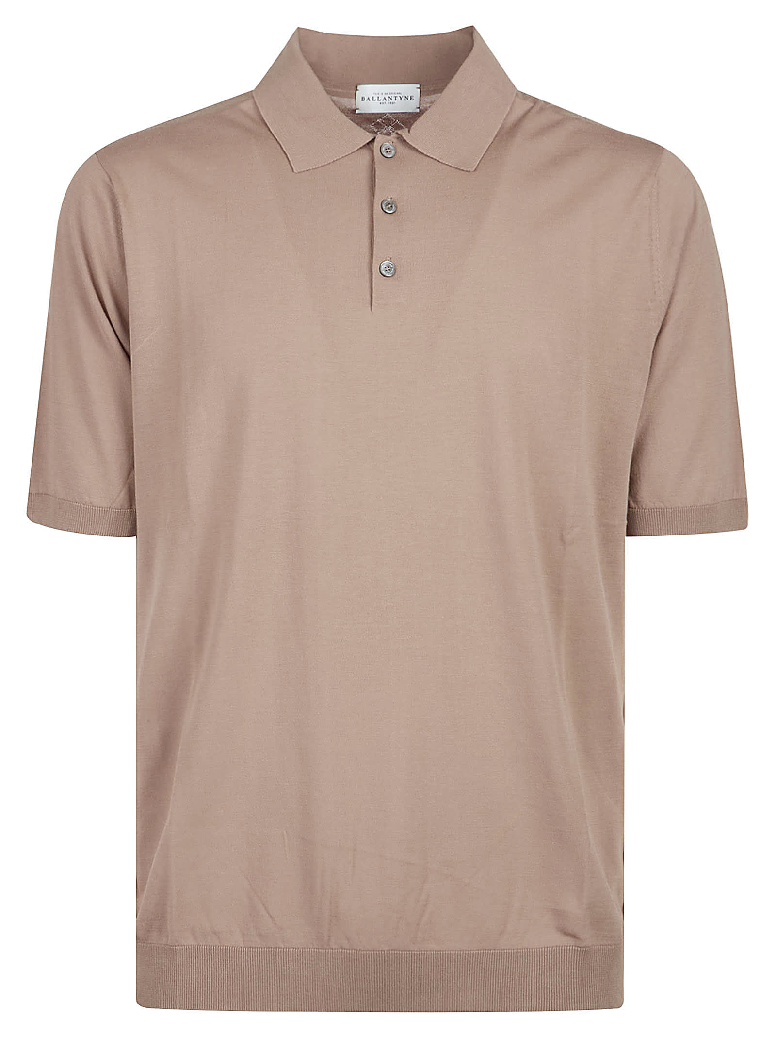 Ballantyne Plain Short Sleeve Polo Shirt