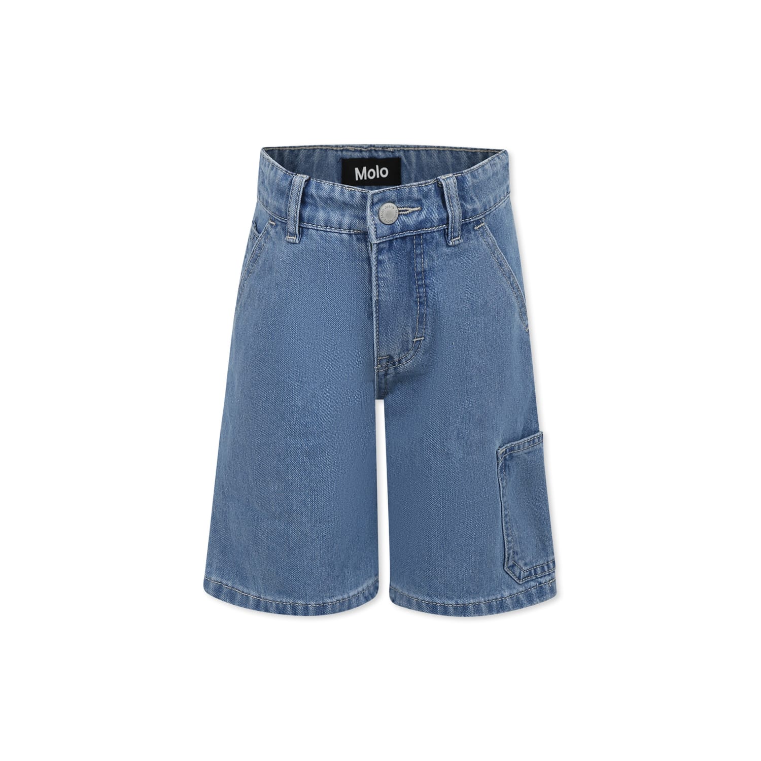 Molo Denim Shorts For Kids