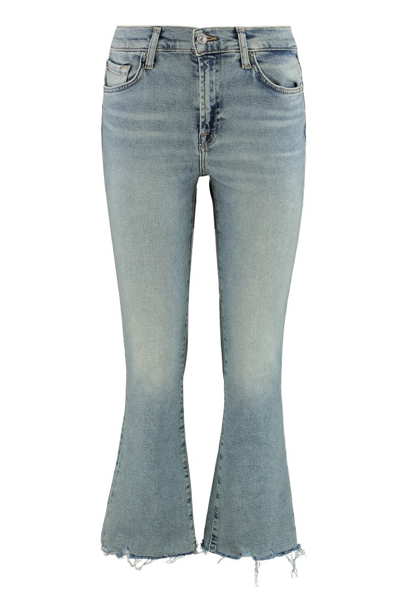7 For All Mankind Daisy 高腰喇叭牛仔裤