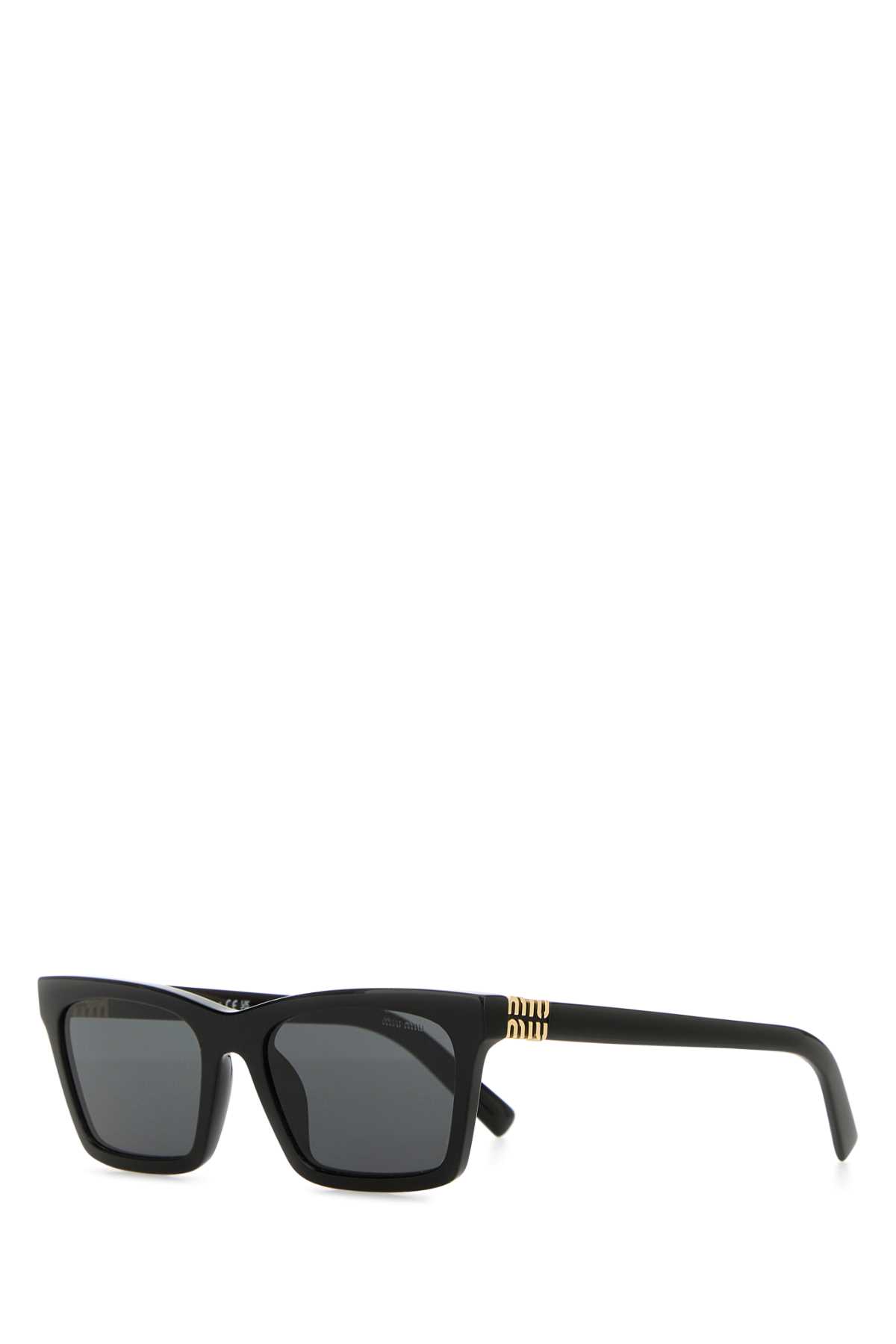 Black Acetate Miu Miu Runway Sunglasses