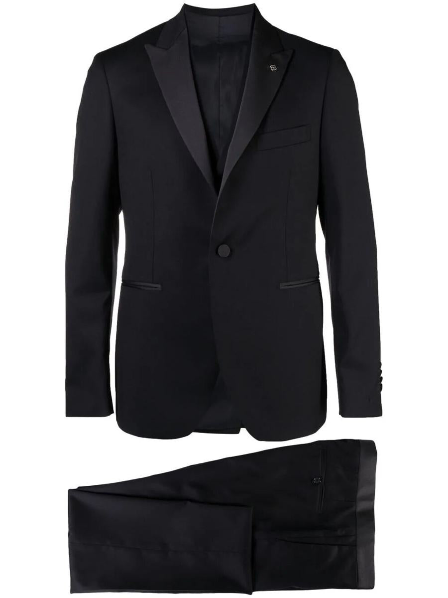 Tagliatore Single Breasted Suit With Vest Clothing
