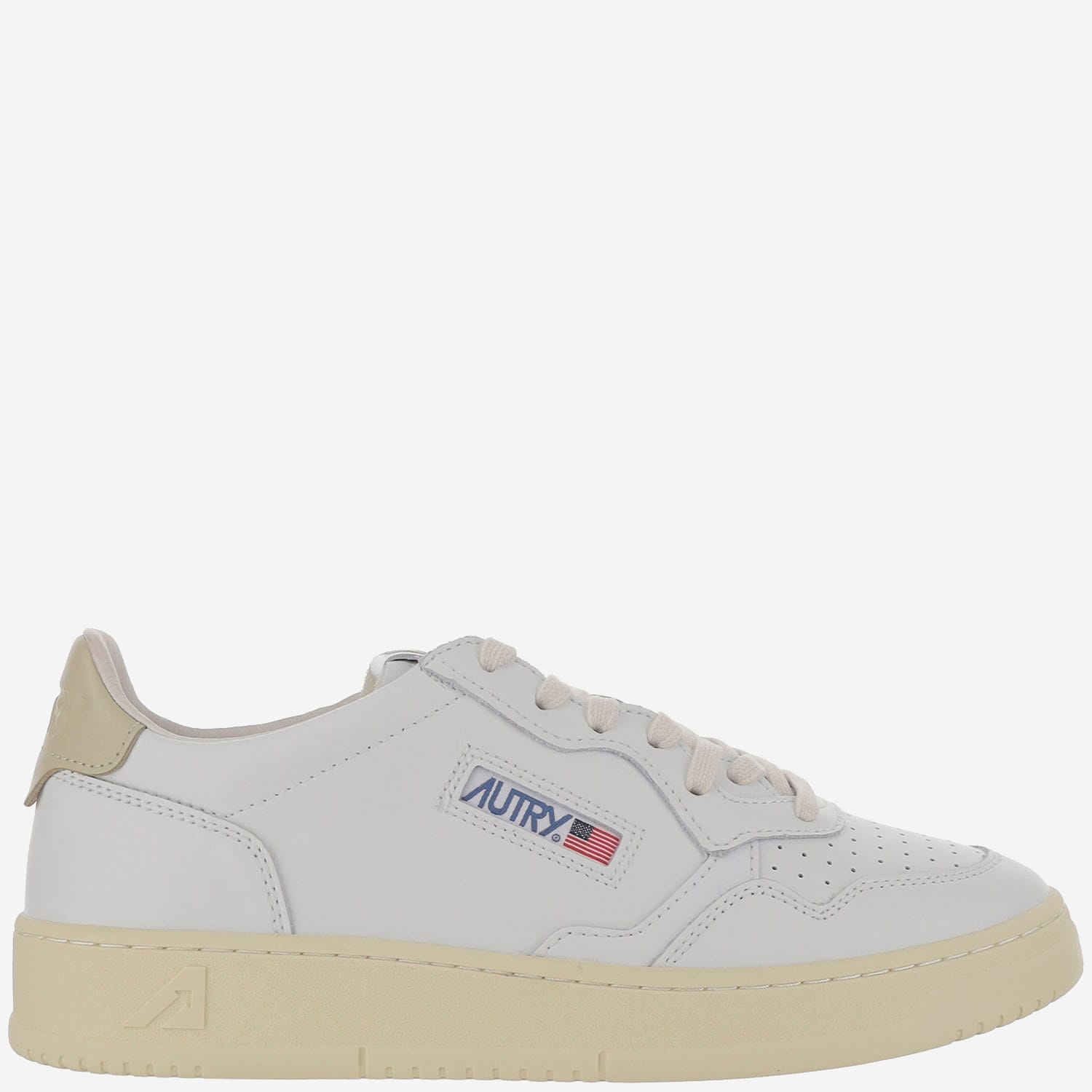 Autry Low Medalist Leather Sneakers