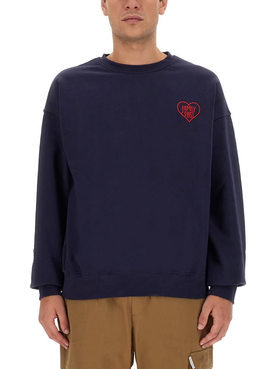 Family First Milano Sweatshirt With Logo