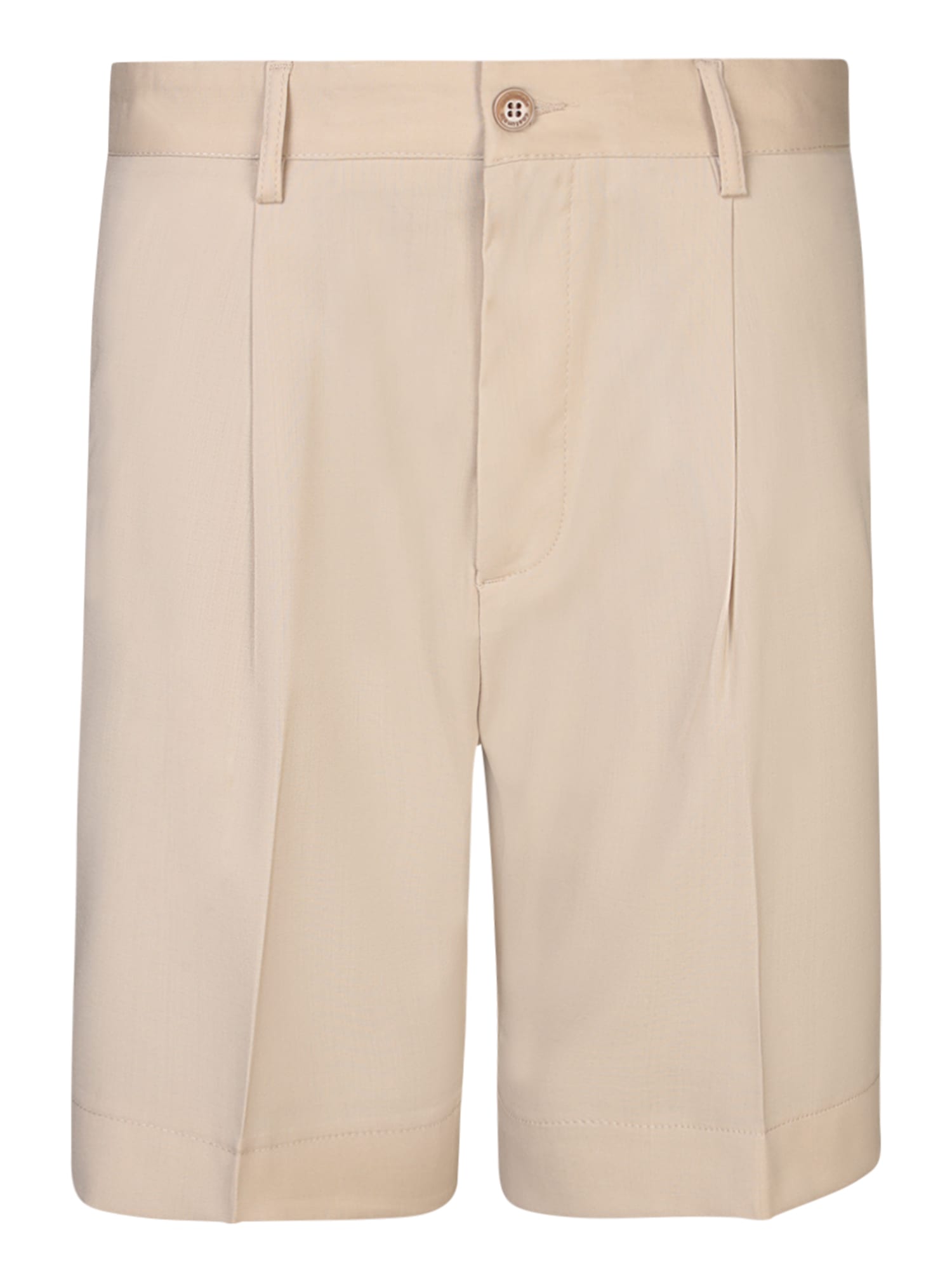 costumein Visentin Light Beige Bermuda Shorts