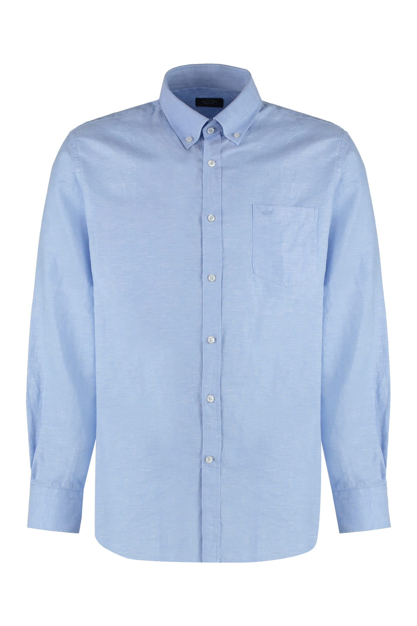 Paul & Shark Linen And Cotton Shirt