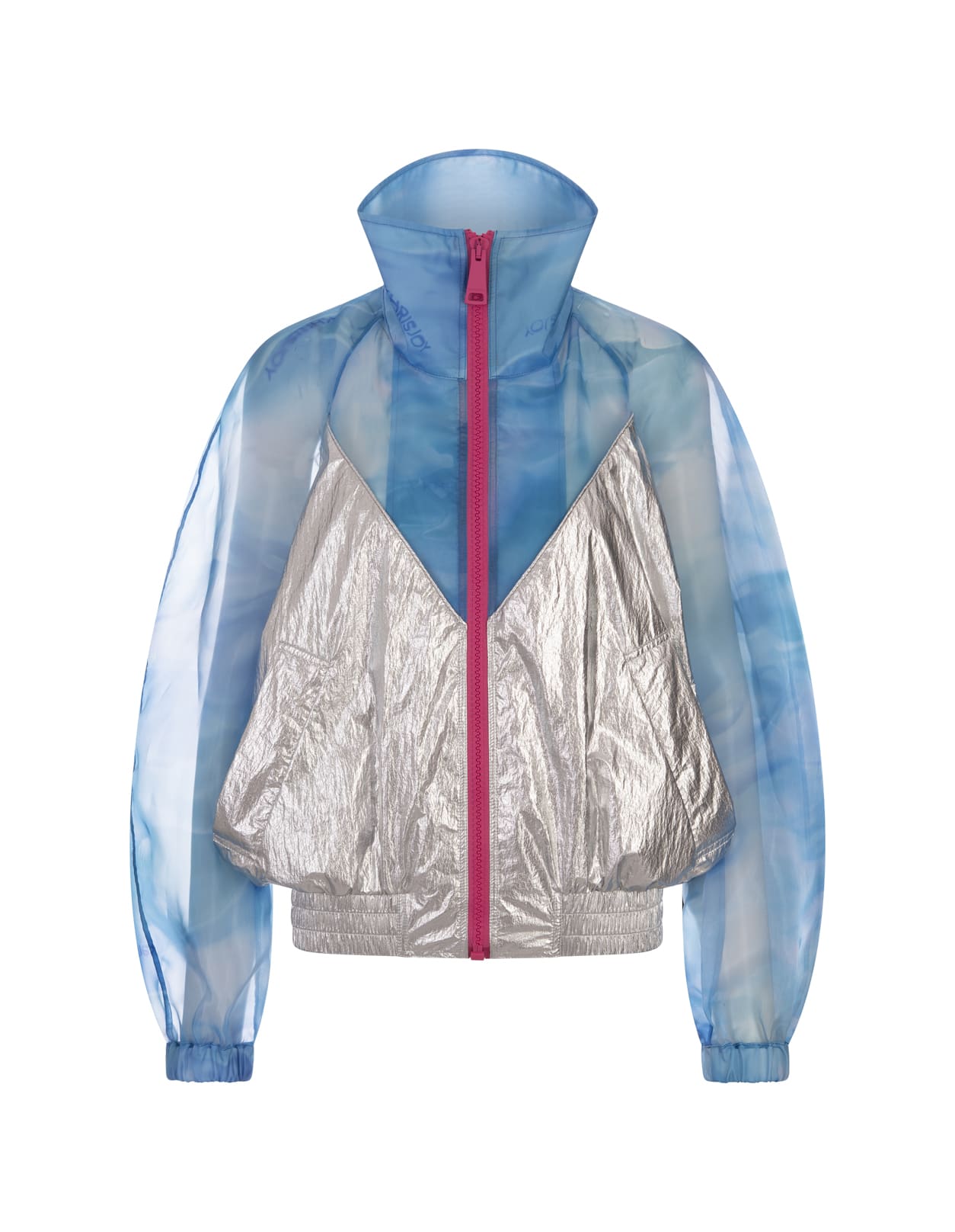 Khrisjoy Air Moon Windbreaker Jacket In Tropical Breeze