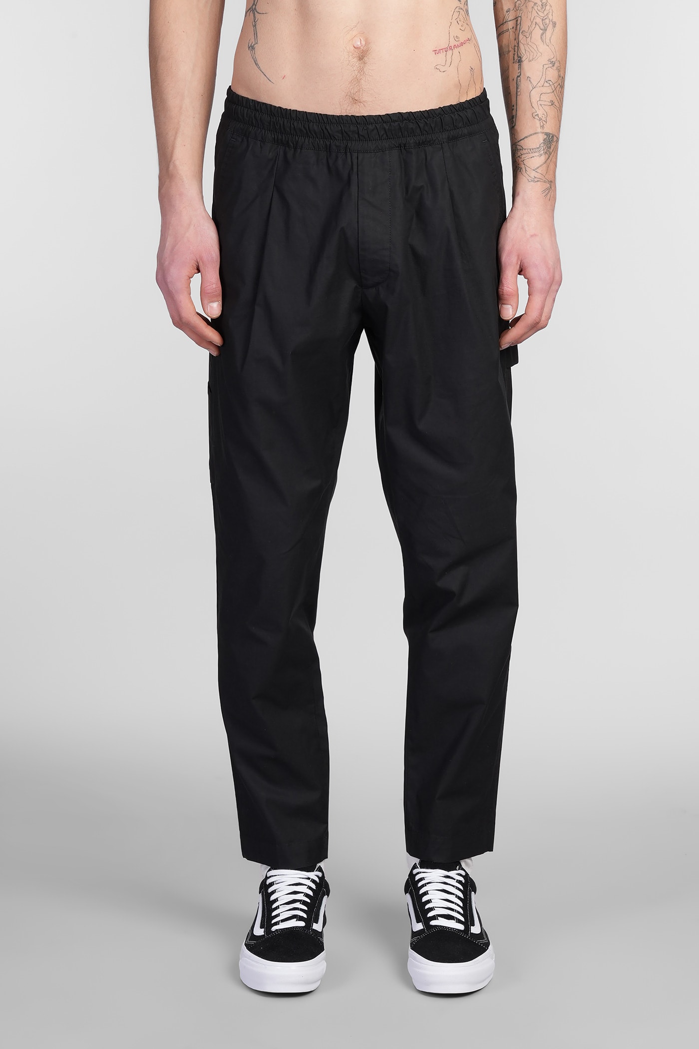 Low Brand New Tokyo Pants In Black Cotton