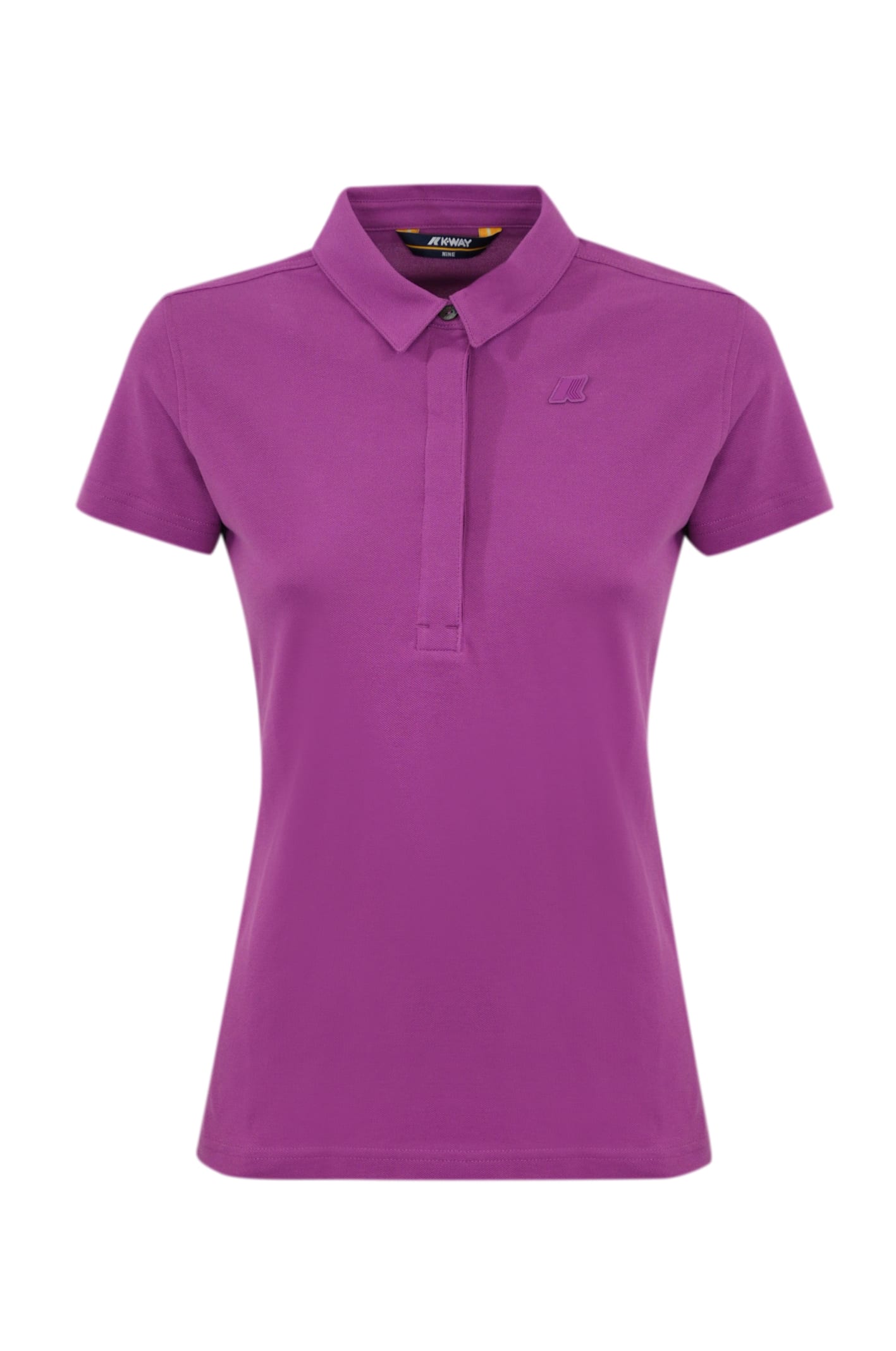 K-Way Amanda Piquet Polo Shirt In Cotton