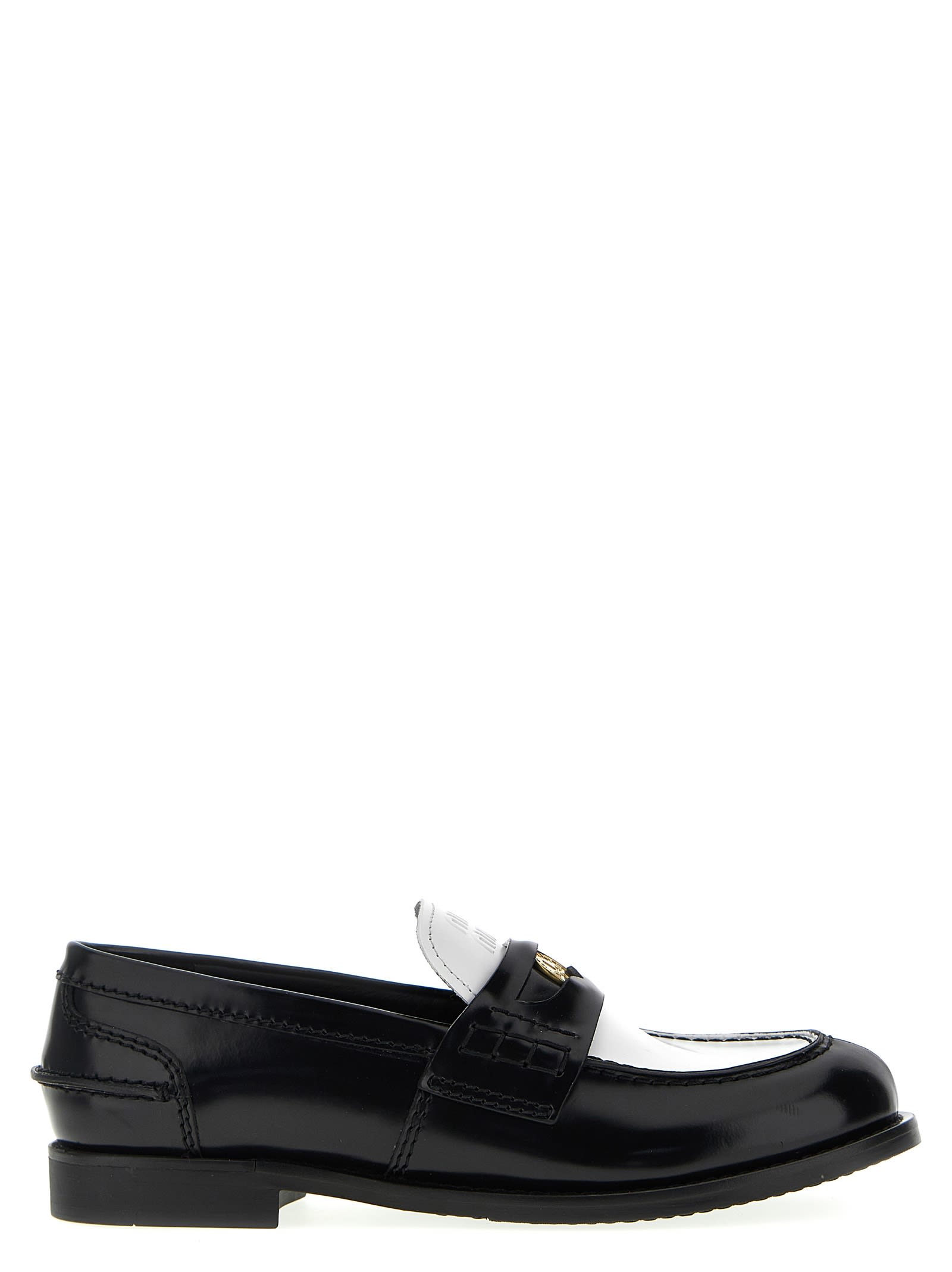 Miu Miu Leather Loafers