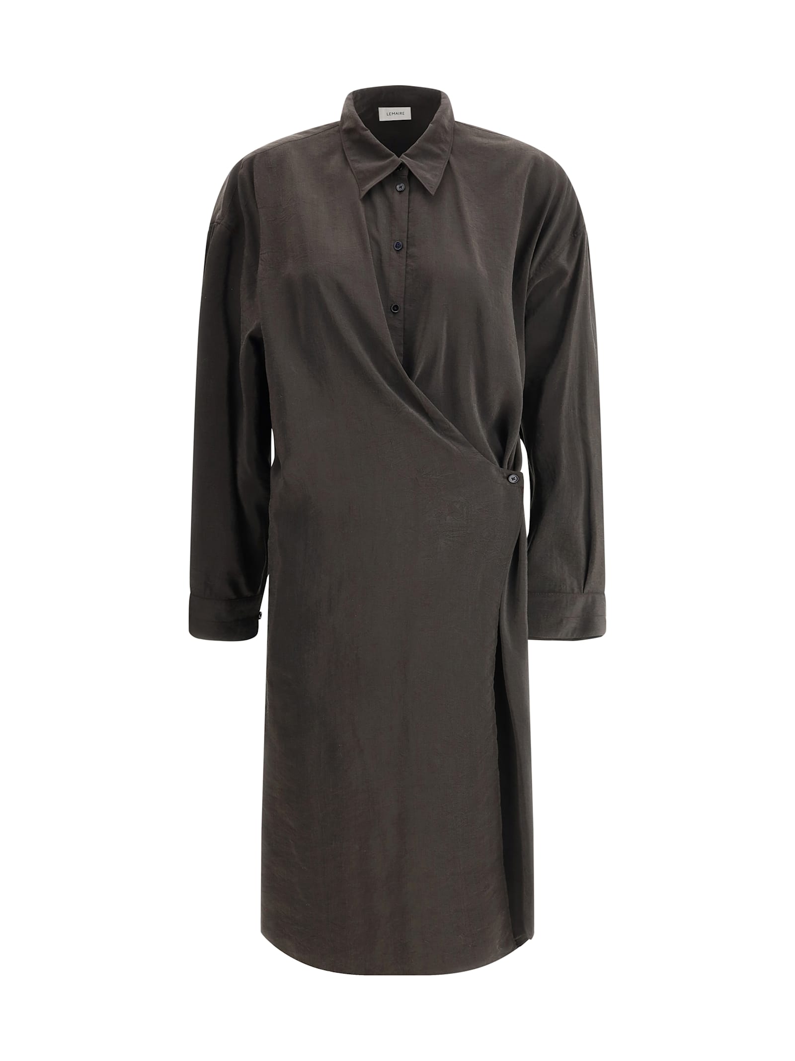 Lemaire Silk Chemisier Long Dress