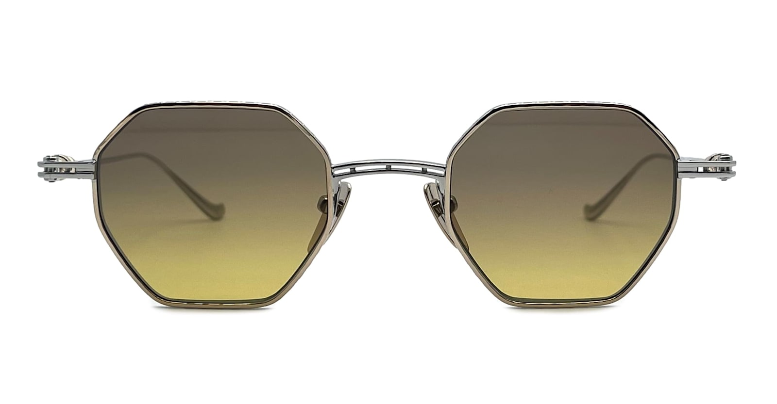 Chrome Hearts Evaculation - Gold Plated / Shiny Silver Sunglasses