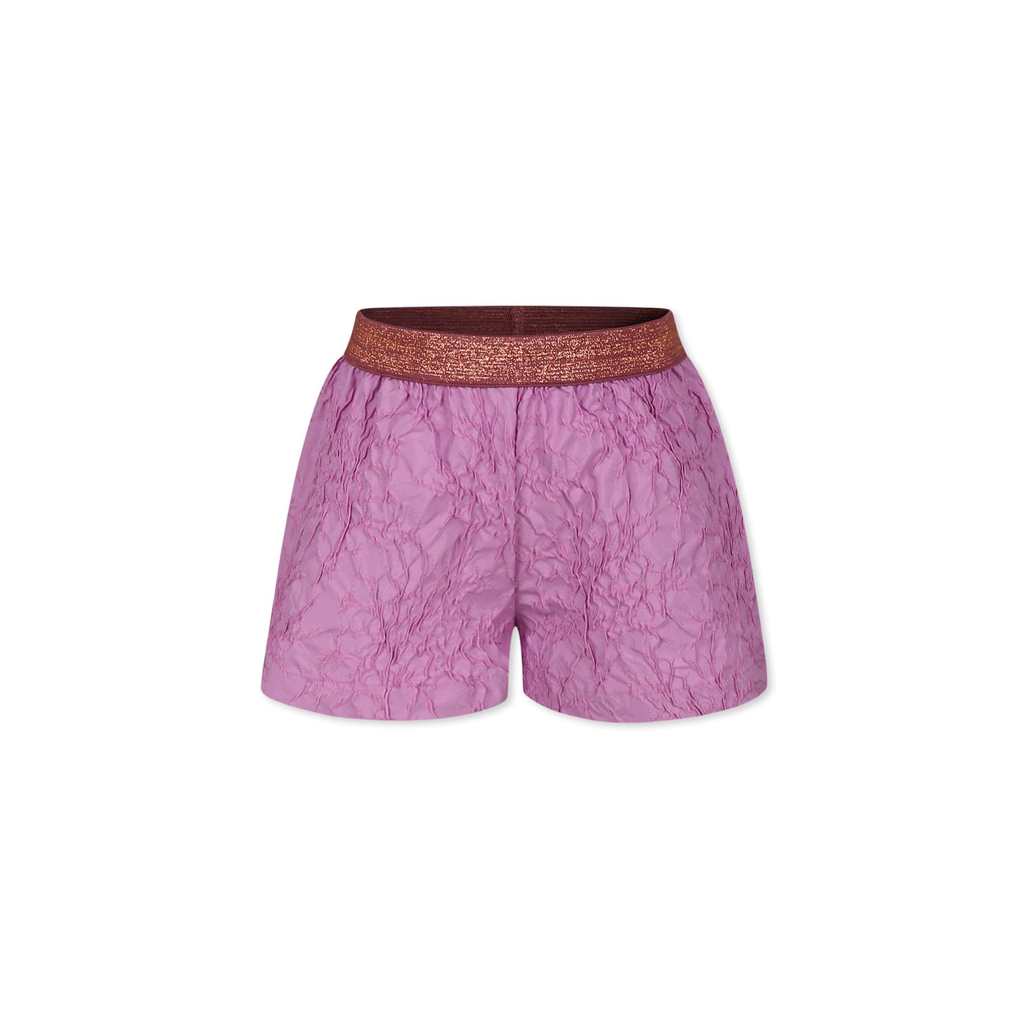 Caffe' d'Orzo Purple Shorts For Girl
