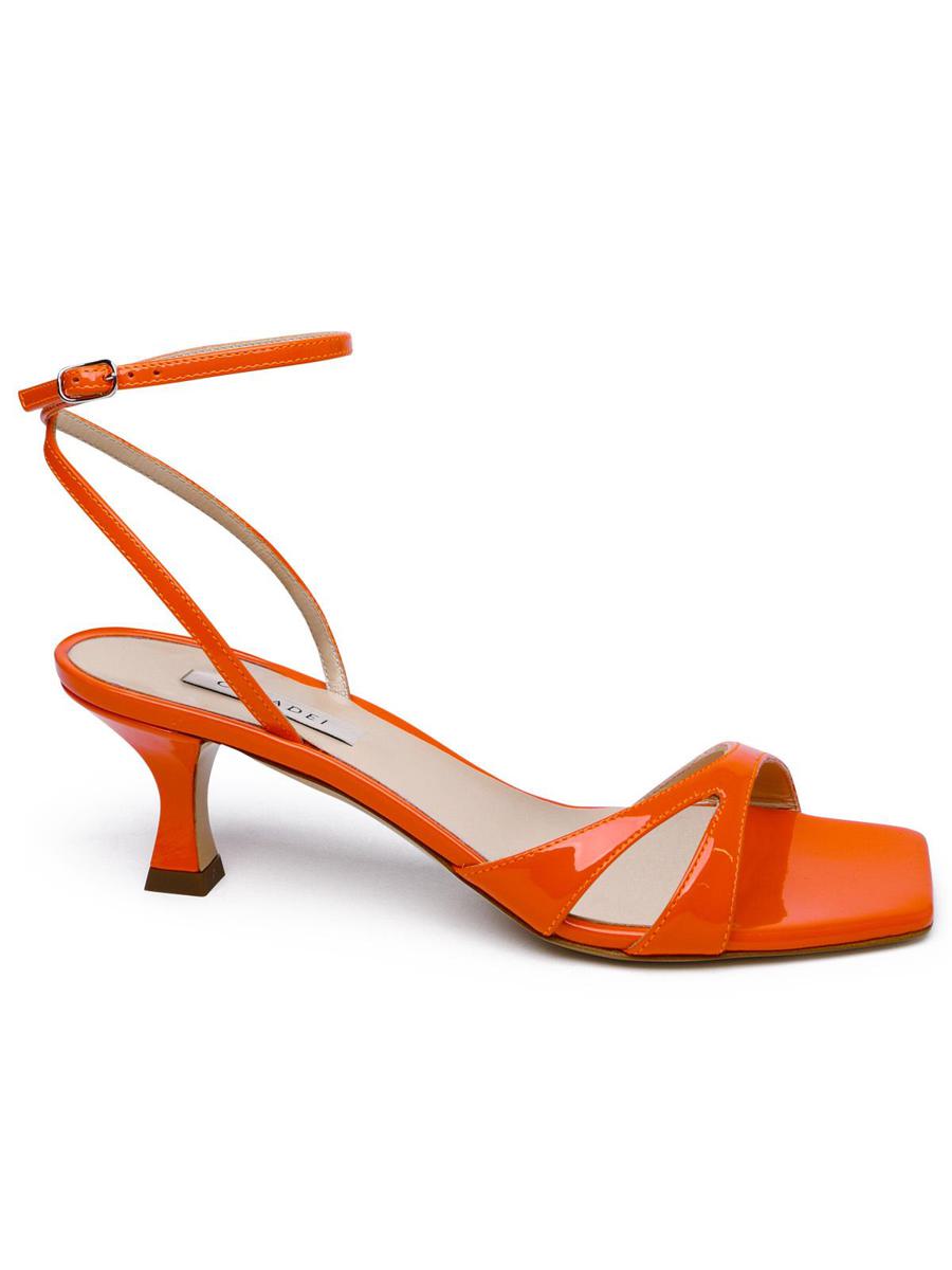 Casadei 'Geraldine' Tulip Leather Sandals