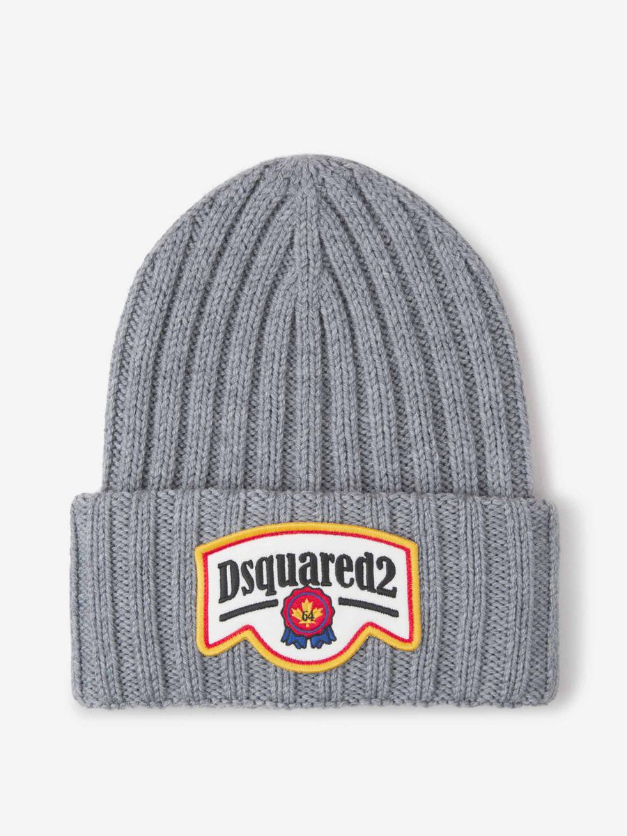 DSQUARED2 Knitted Logo Hat