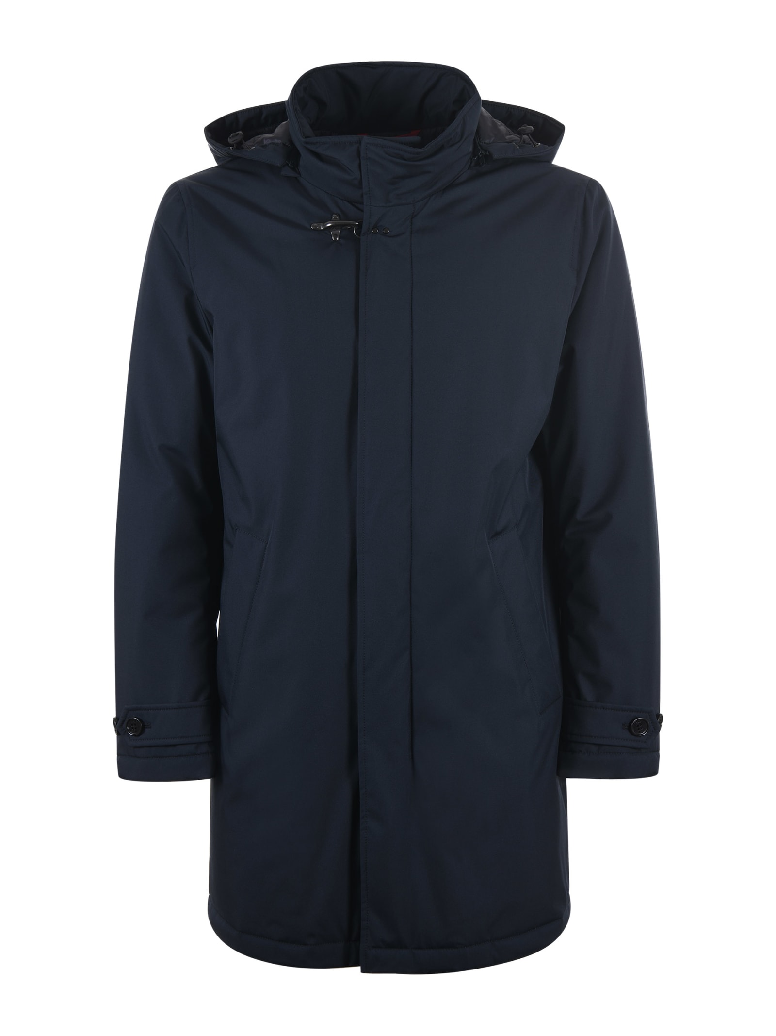 Fay Technical Gabardine Raincoat