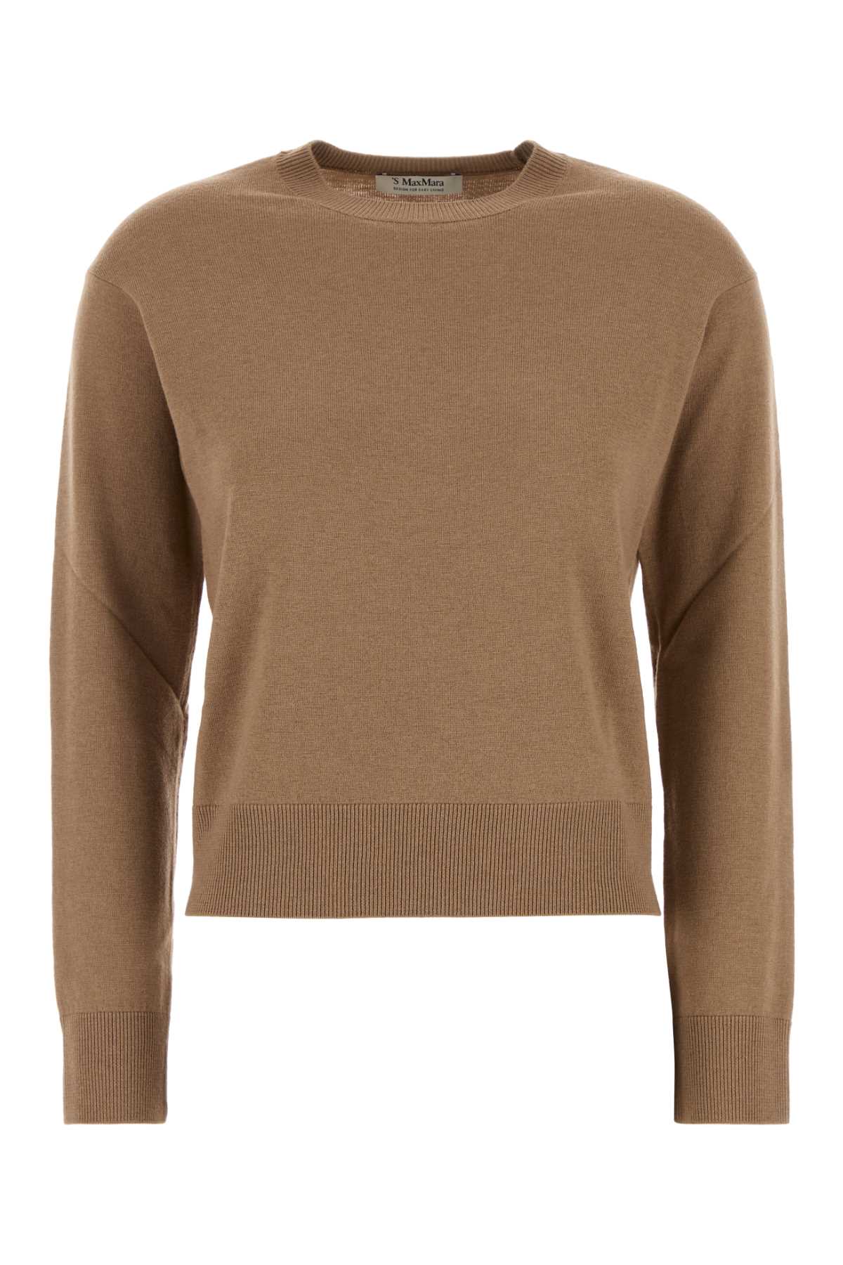 'S Max Mara Biscuit Wool Eco Sweater