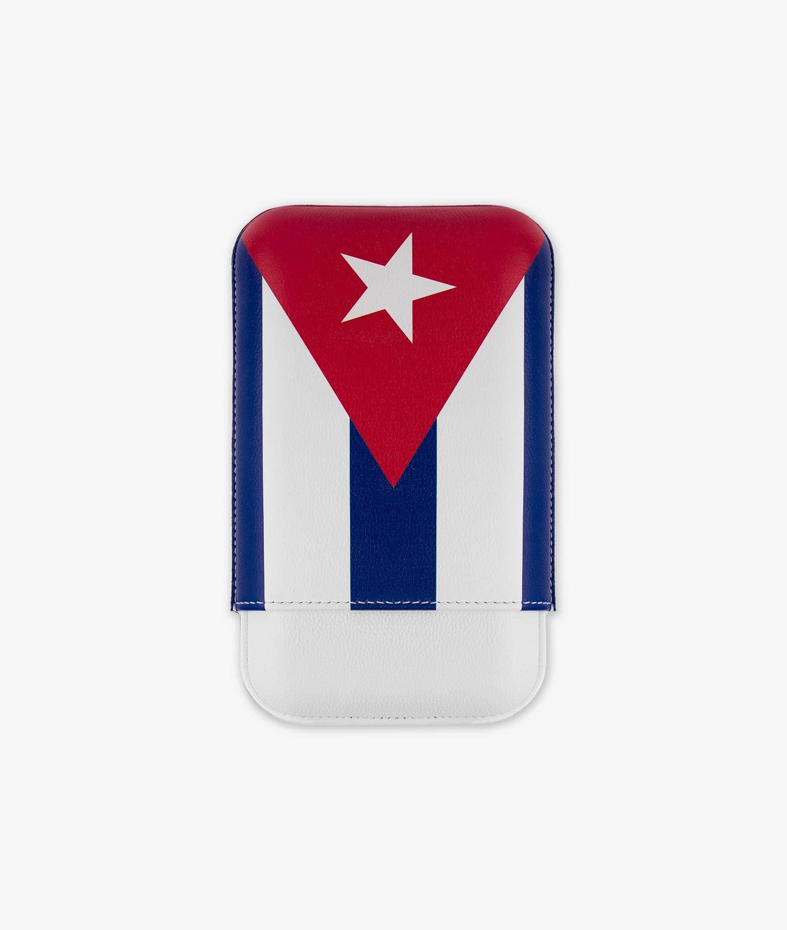 Larusmiani Cigar Holder Cuban Flag