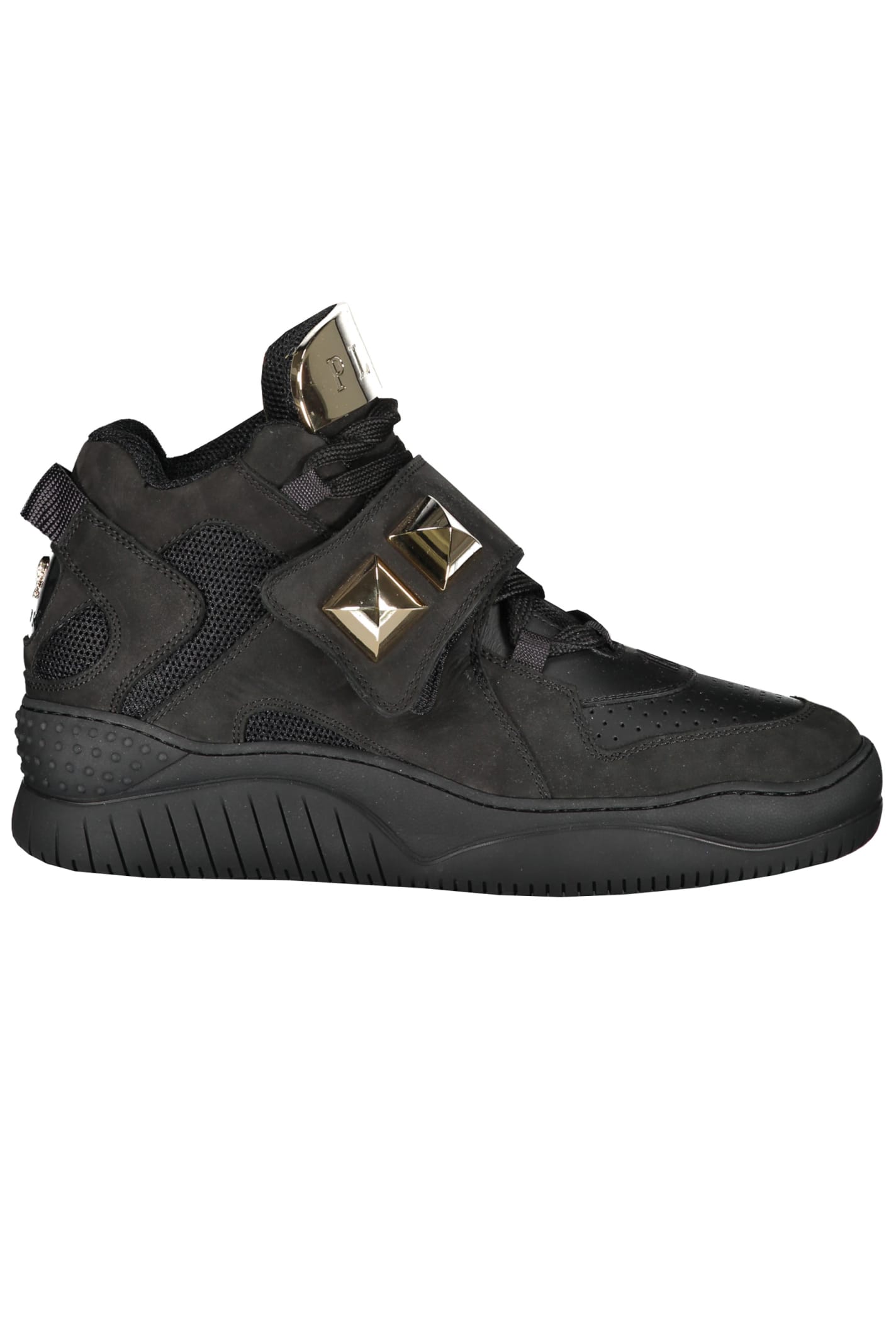 Philipp Plein Leather High-top Sneakers