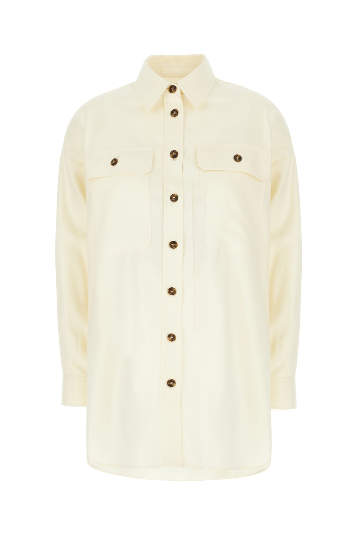 Weekend Max Mara Cream Cotton Shirt