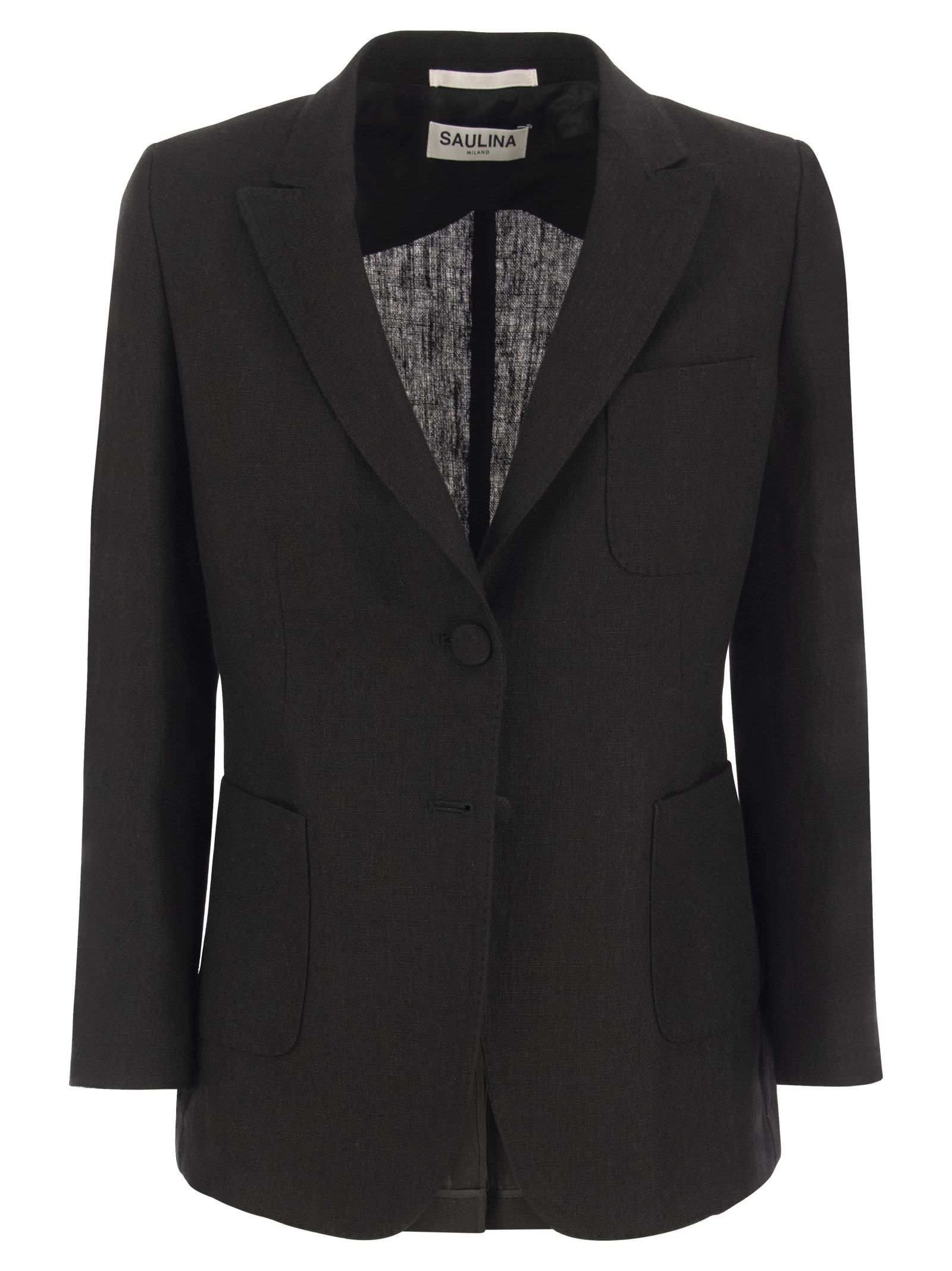 Saulina Milano Adelaide - Linen Two-button Jacket