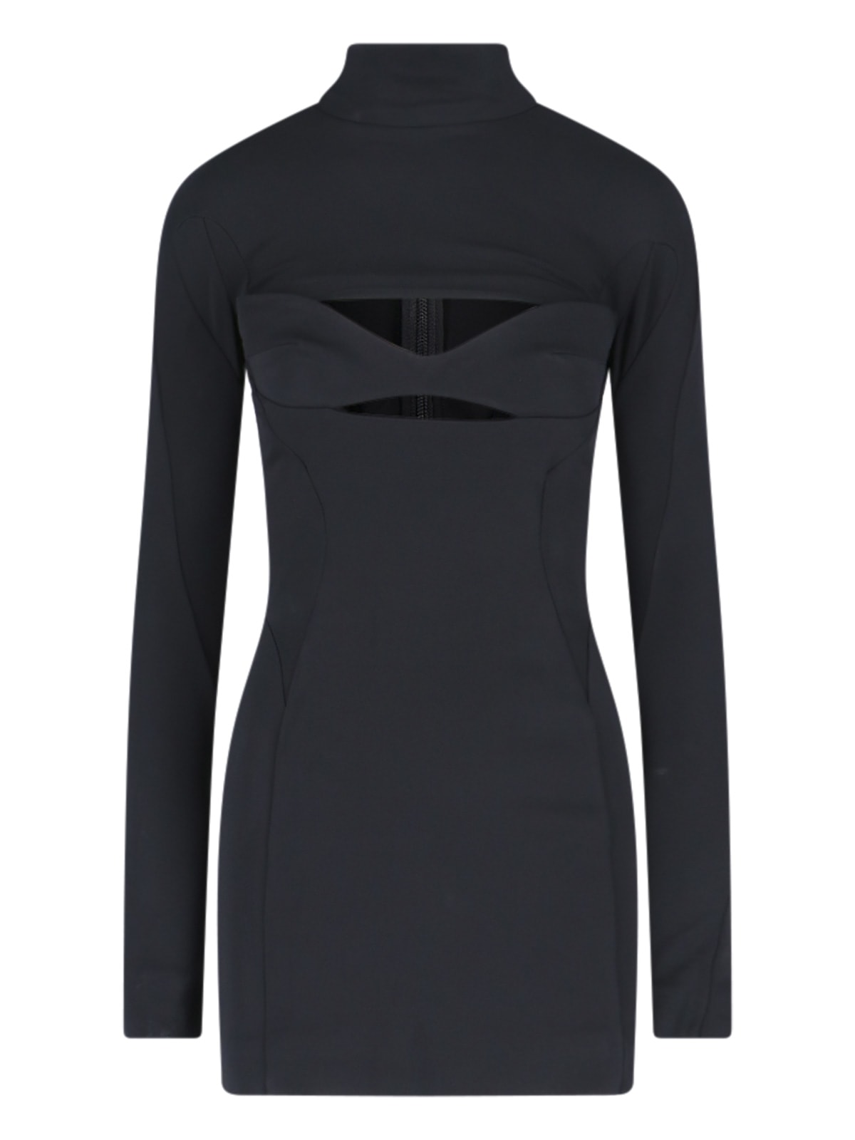 Mugler Cut-out Mini Dress