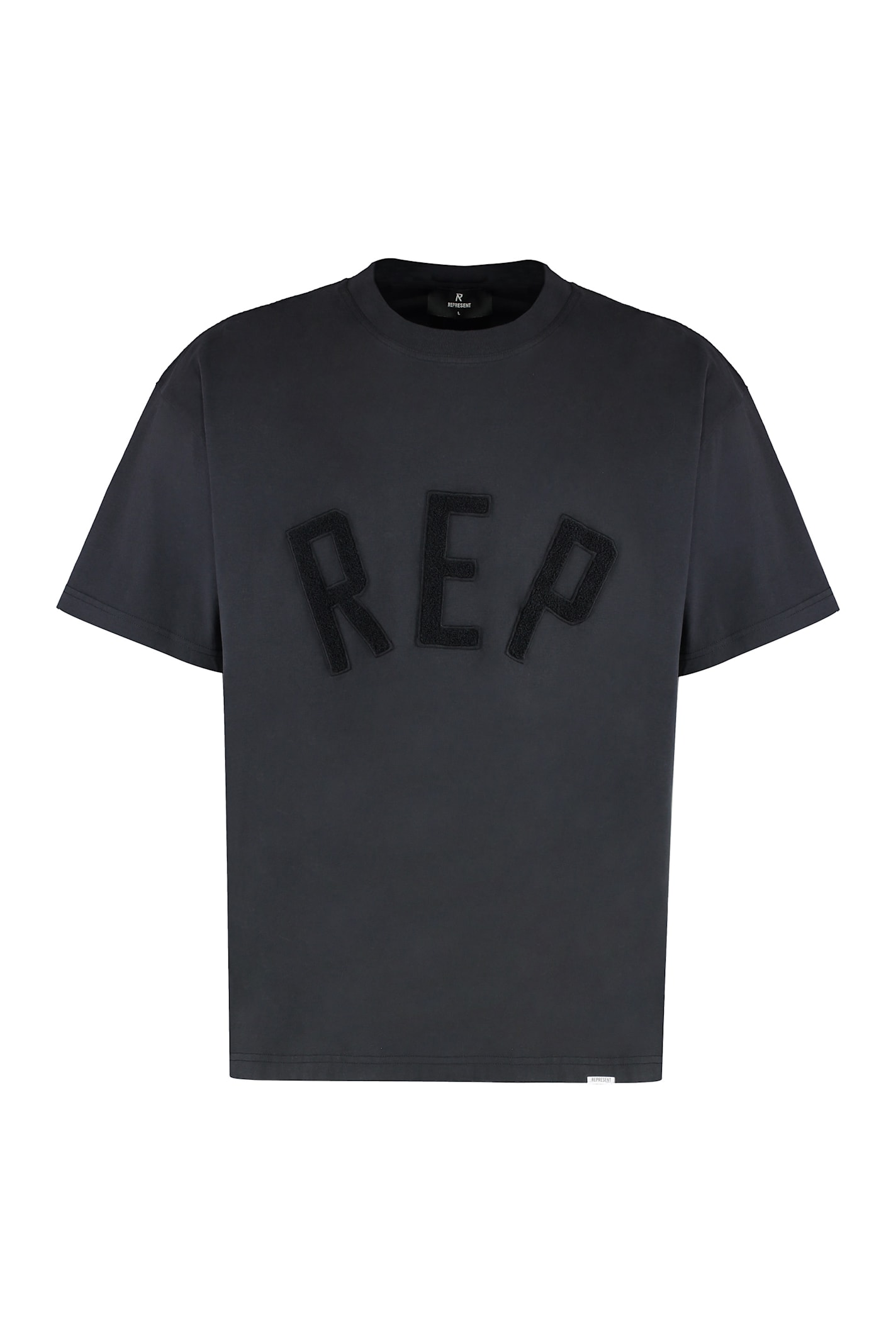 REPRESENT Cotton Crew-neck T-shirt