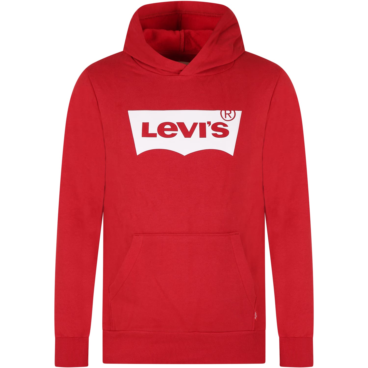 Levi's Red Sweatshirt For Kids With Logo