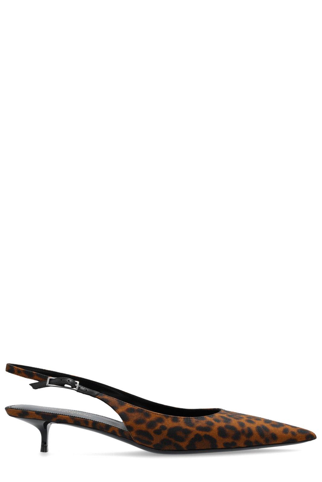 Saint Laurent 珍爱后空高跟鞋