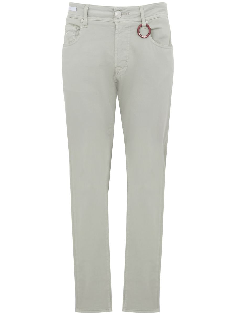 Tramarossa Grey Denim Jeans With Keychain Detail