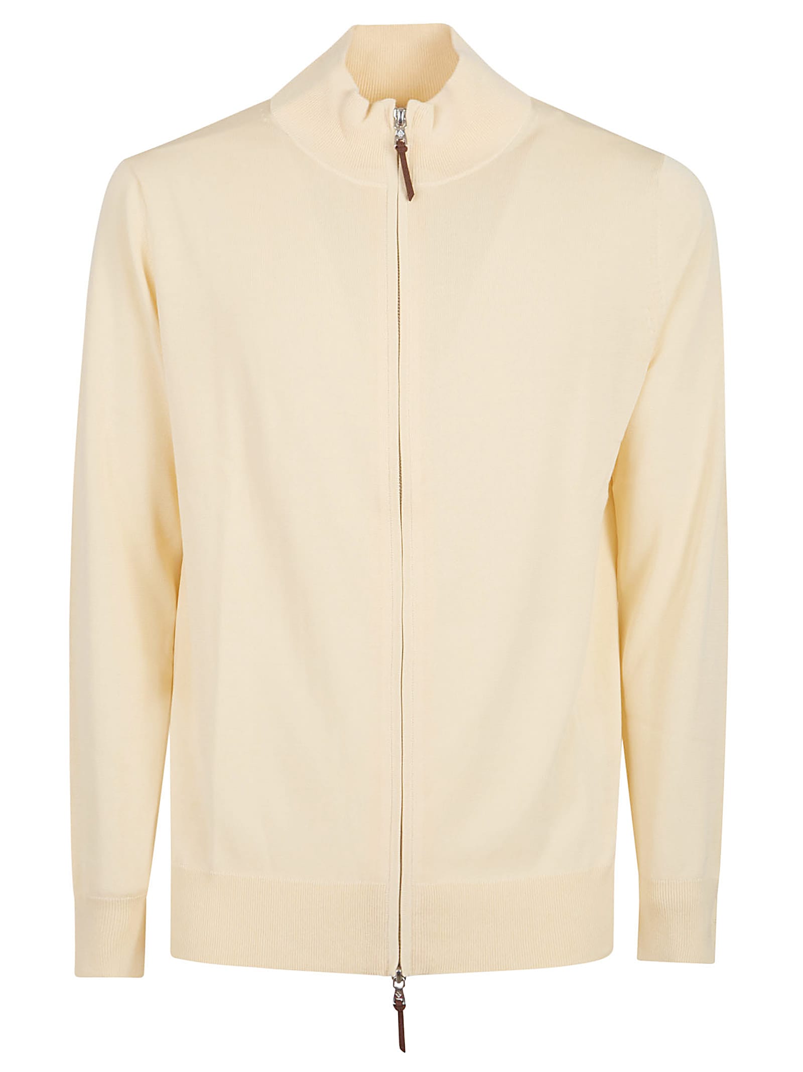 Ballantyne Plain Zipped Caridgan