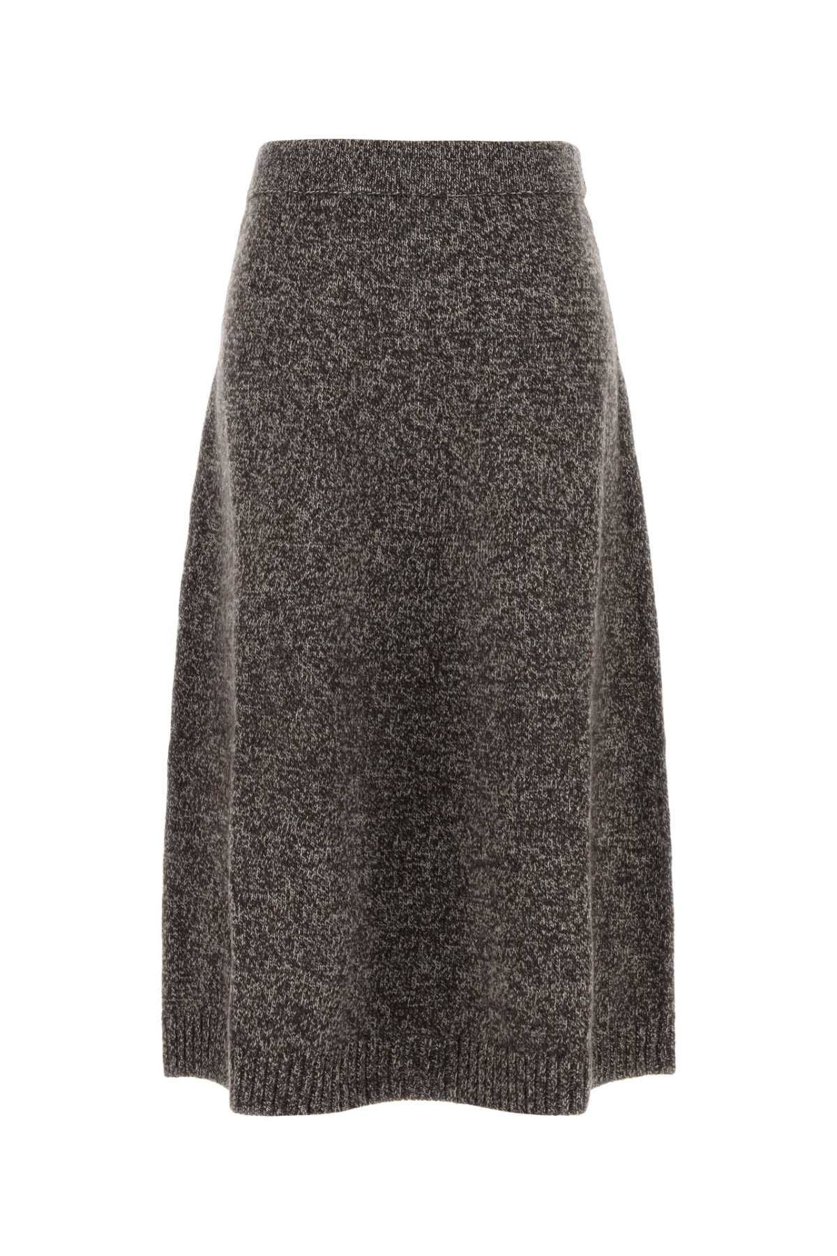 Weekend Max Mara Multicolor Wool Piega Skirt