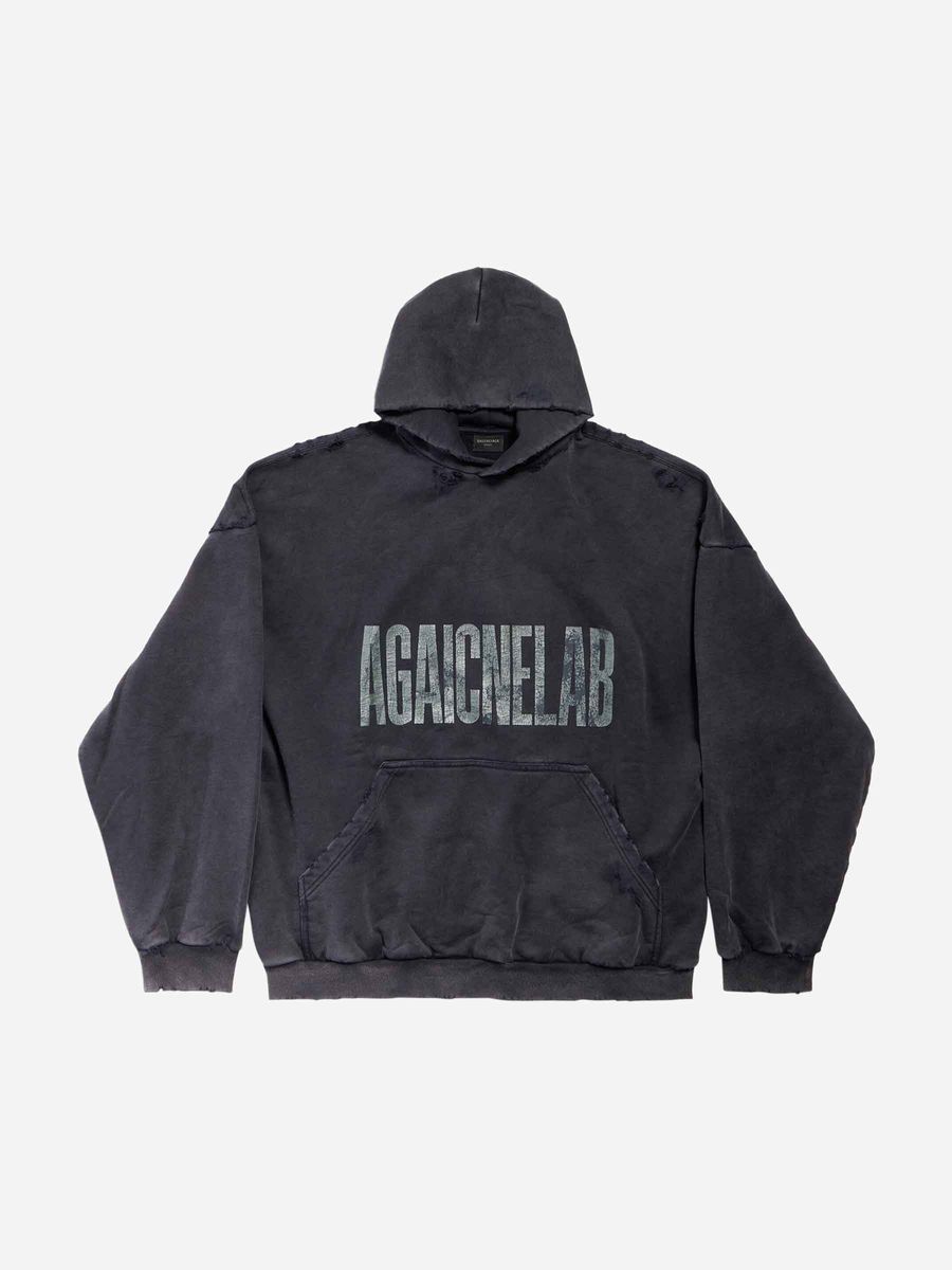 Balenciaga Cotton Hooded Sweatshirt