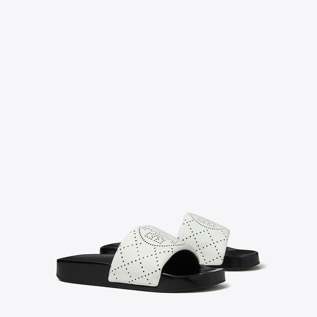 Tory Burch Double T Pool Slide