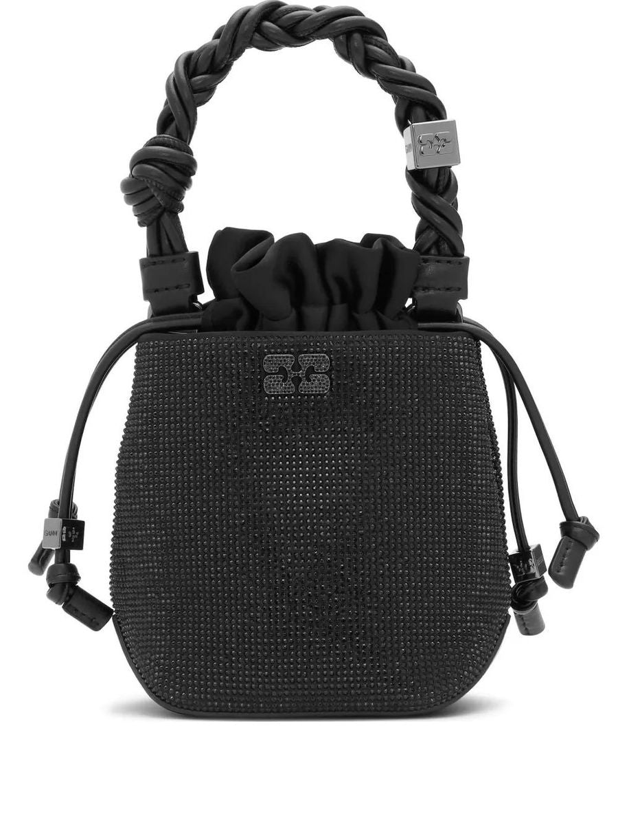 Ganni Bou Bucket Rhinestone