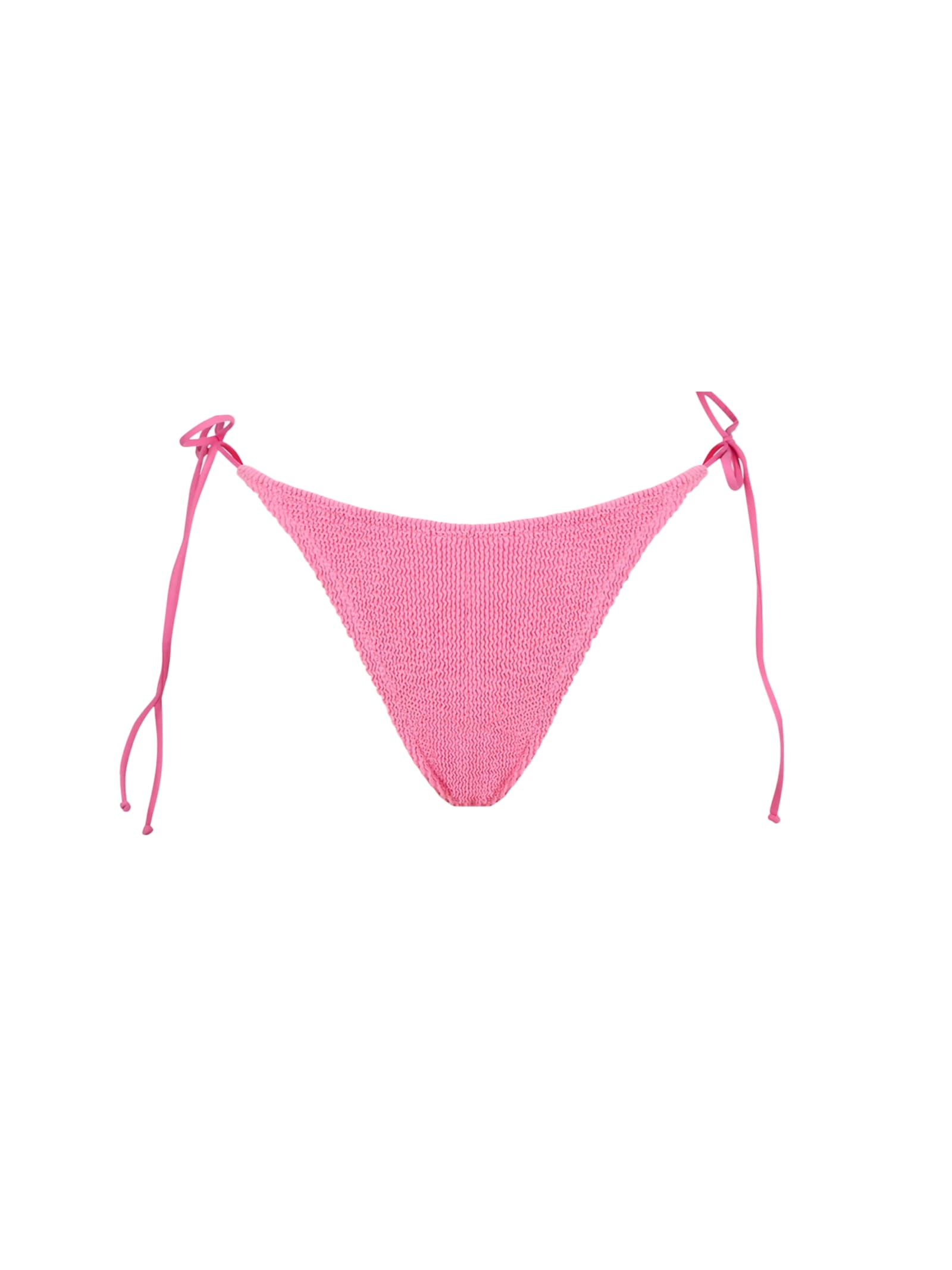 MC2 Saint Barth Woman Pink Crinkle Cheeky Swim Briefs