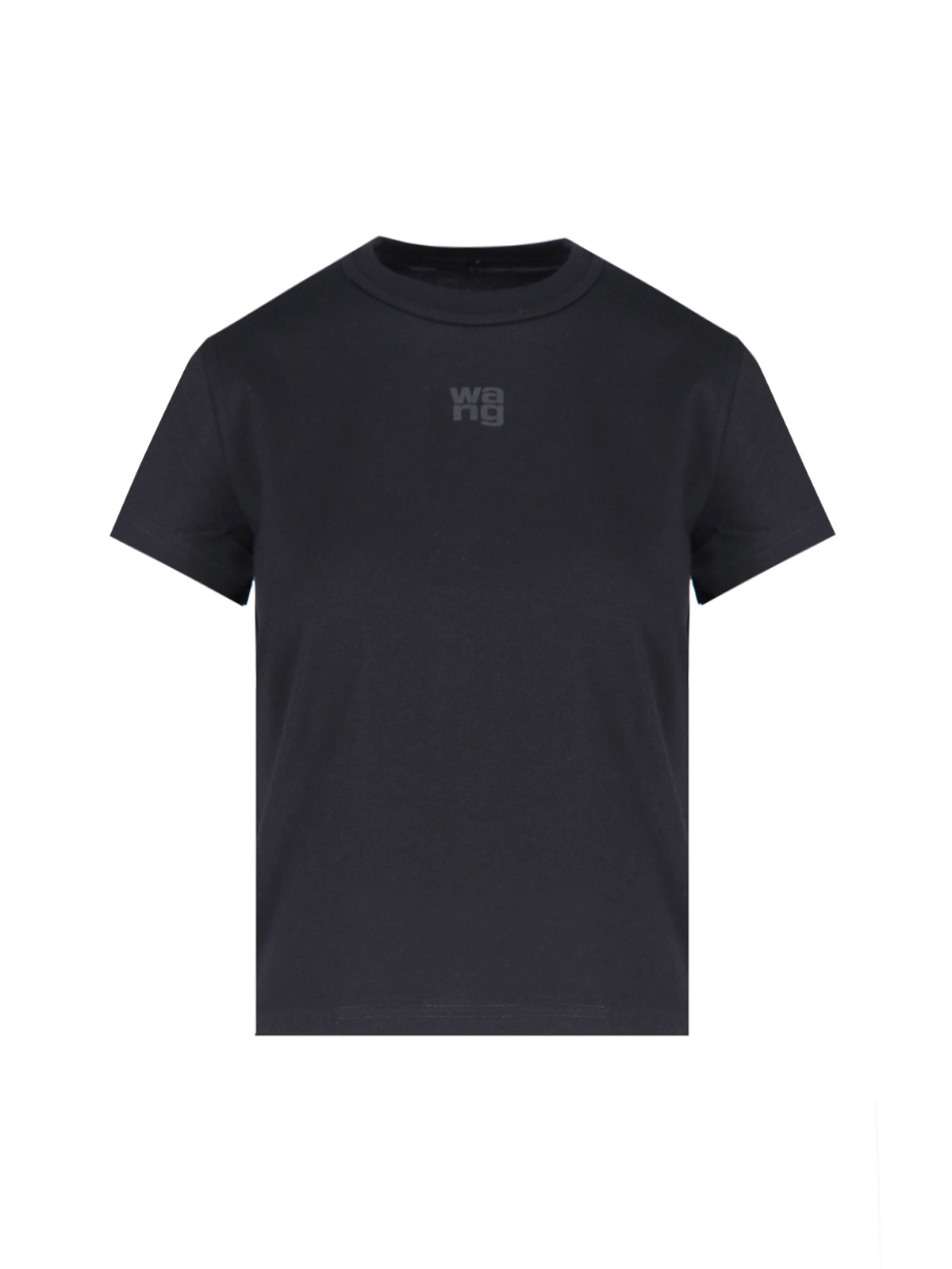 Alexander Wang Logo Crop T-Shirt
