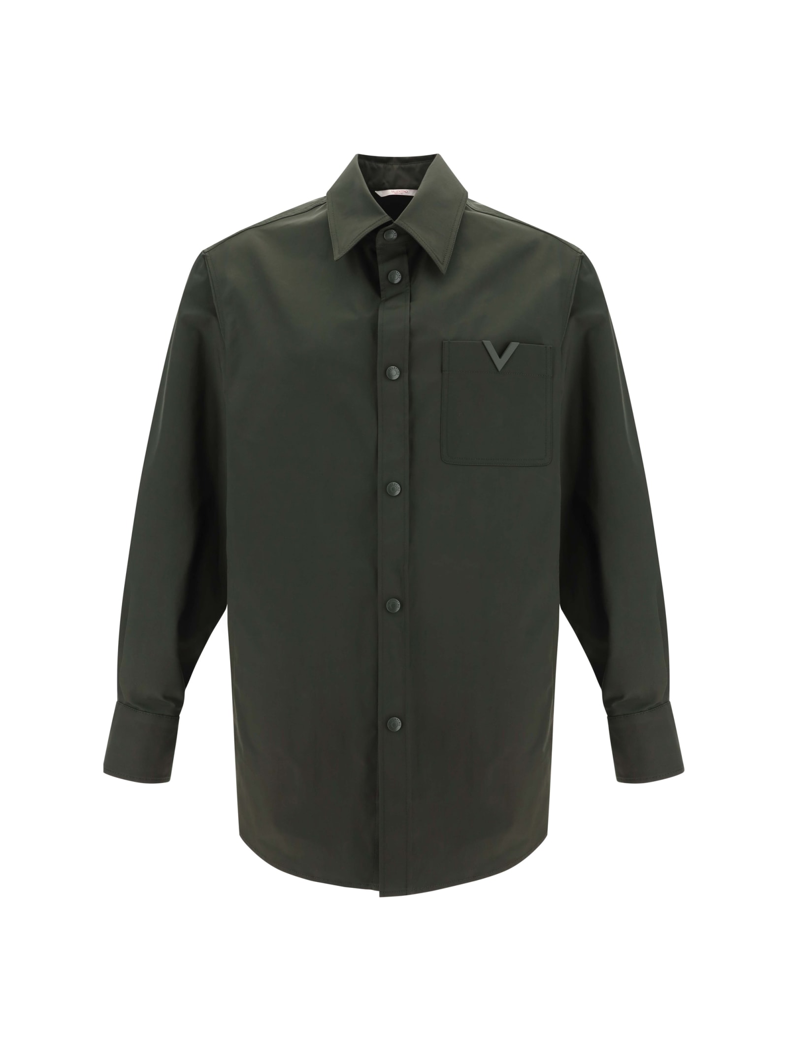 Valentino v Logo Detail Shirt