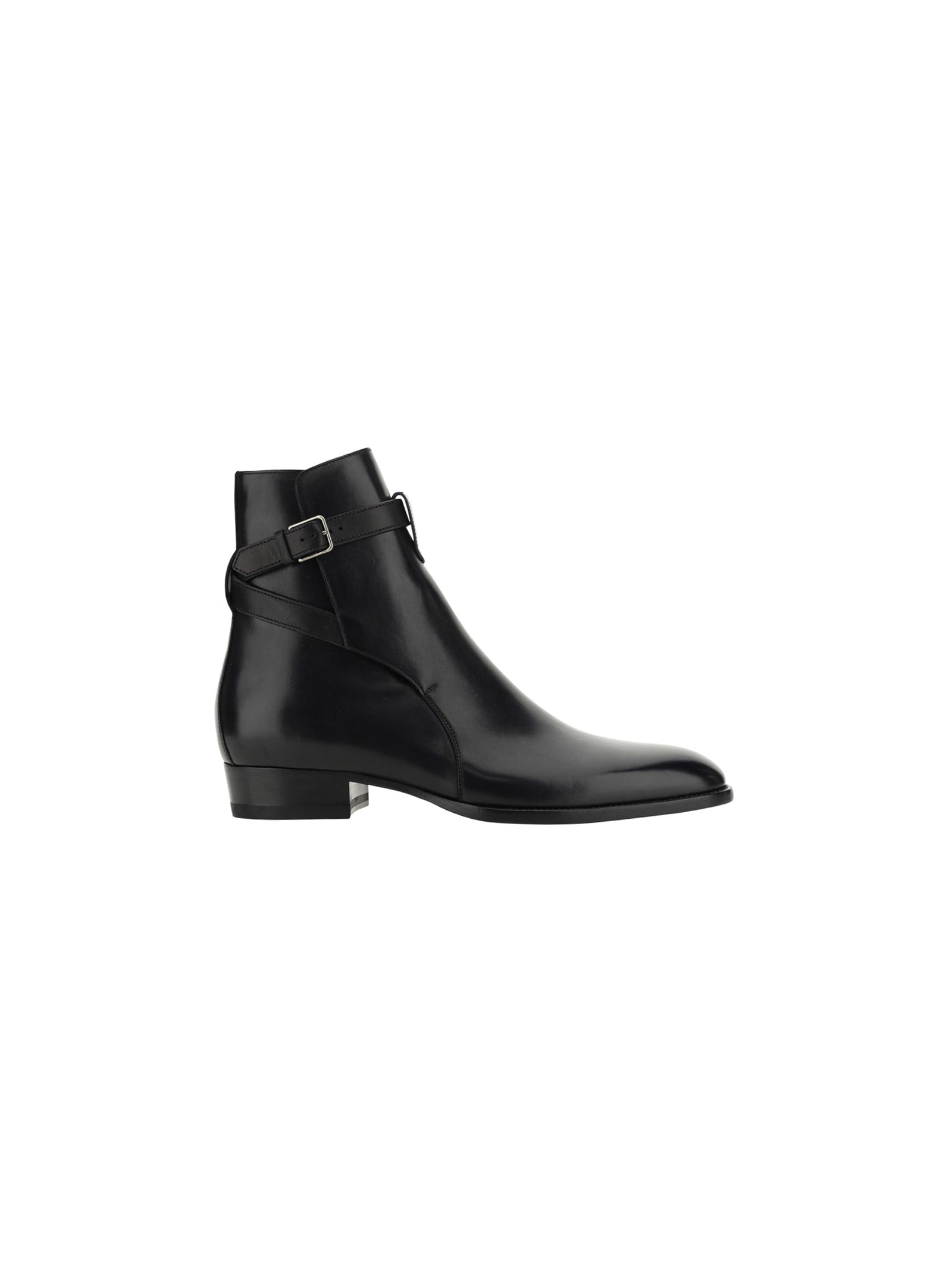 Saint Laurent Wyatt Jodhpur Ankle Boots