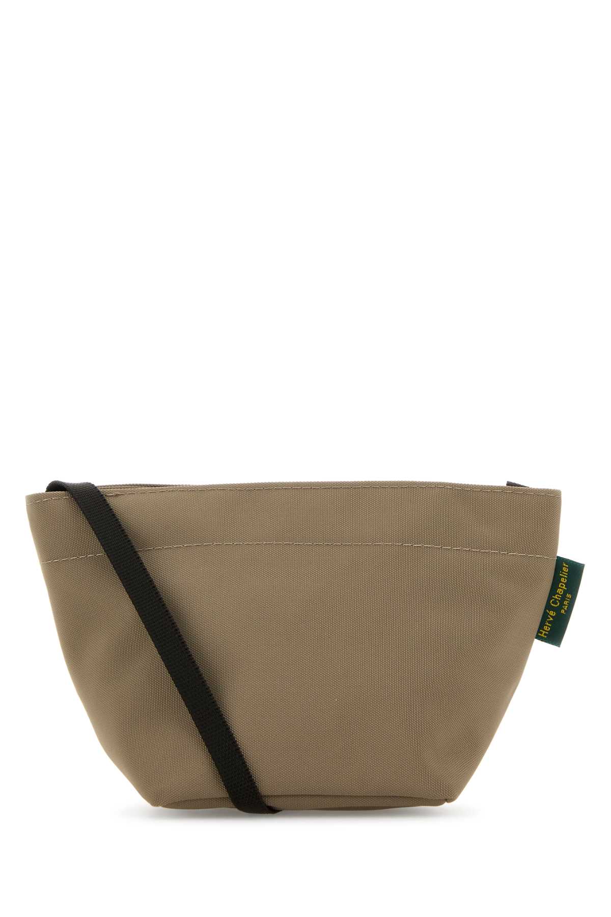 Hervè Chapelier Cappuccino Canvas Crossbody Bag
