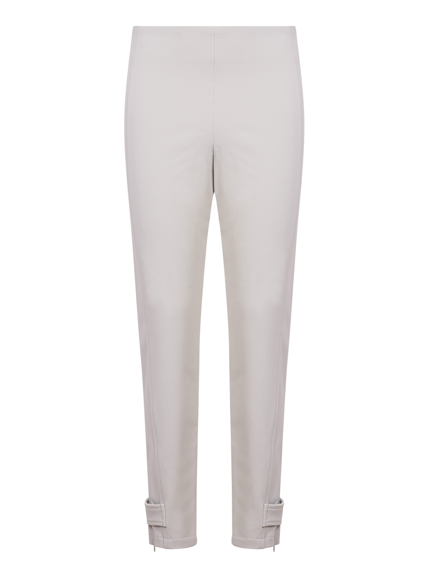 Moncler White Mid-rise Trousers