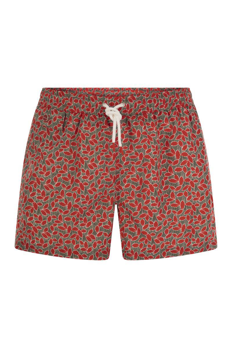 Kiton Patterned Beach Boxers