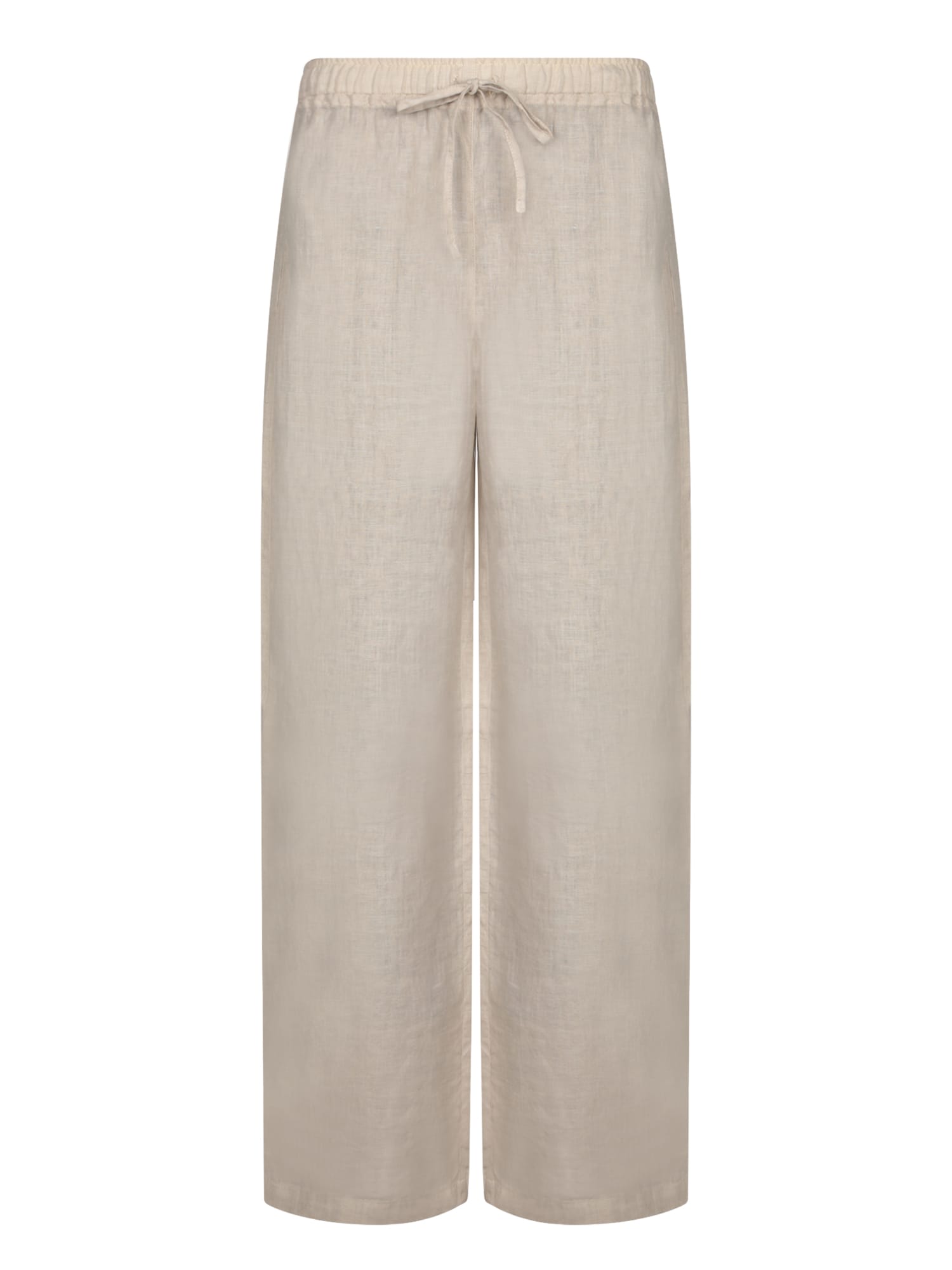 120% Lino Sand Linen Pants