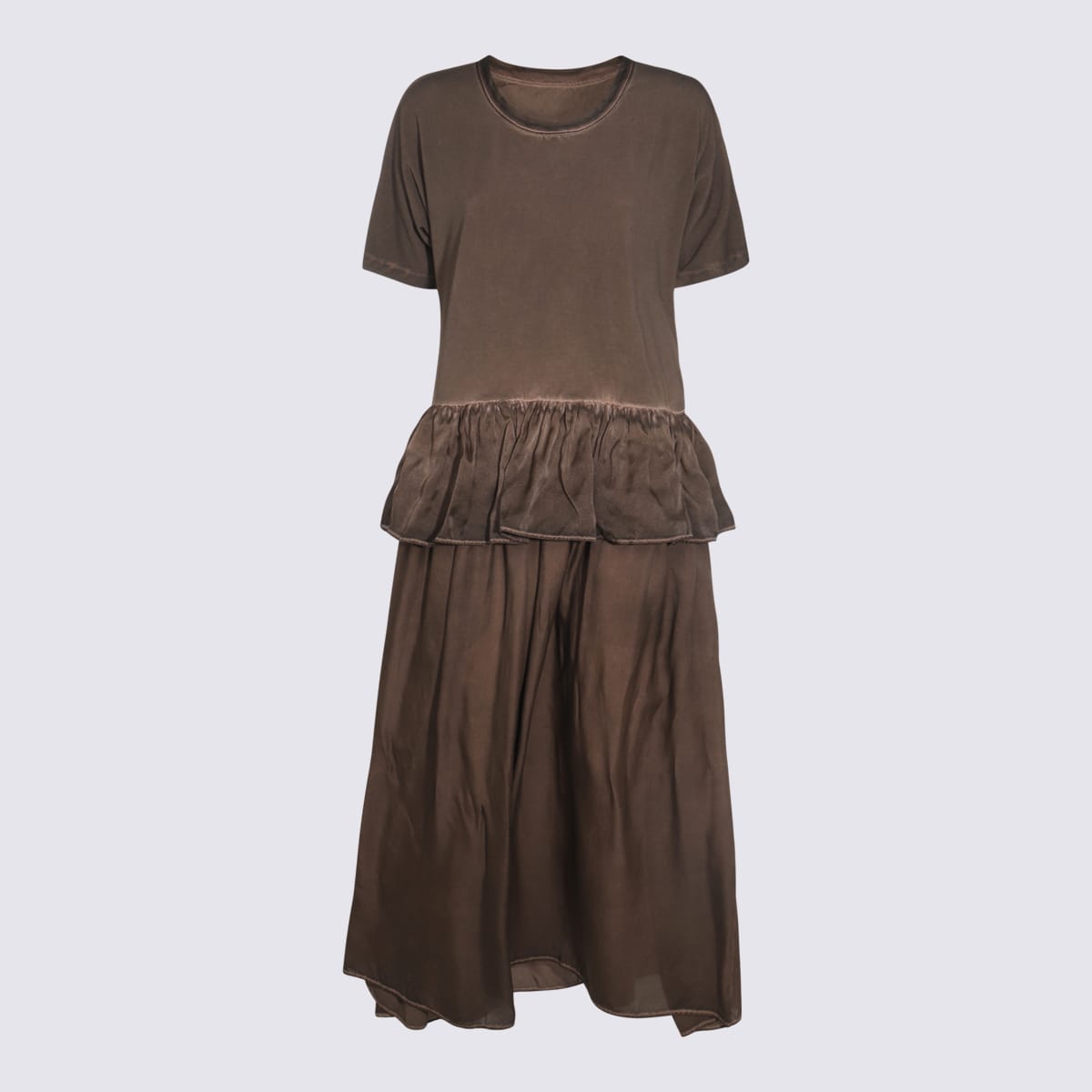 Uma Wang Brown Cotton Dress