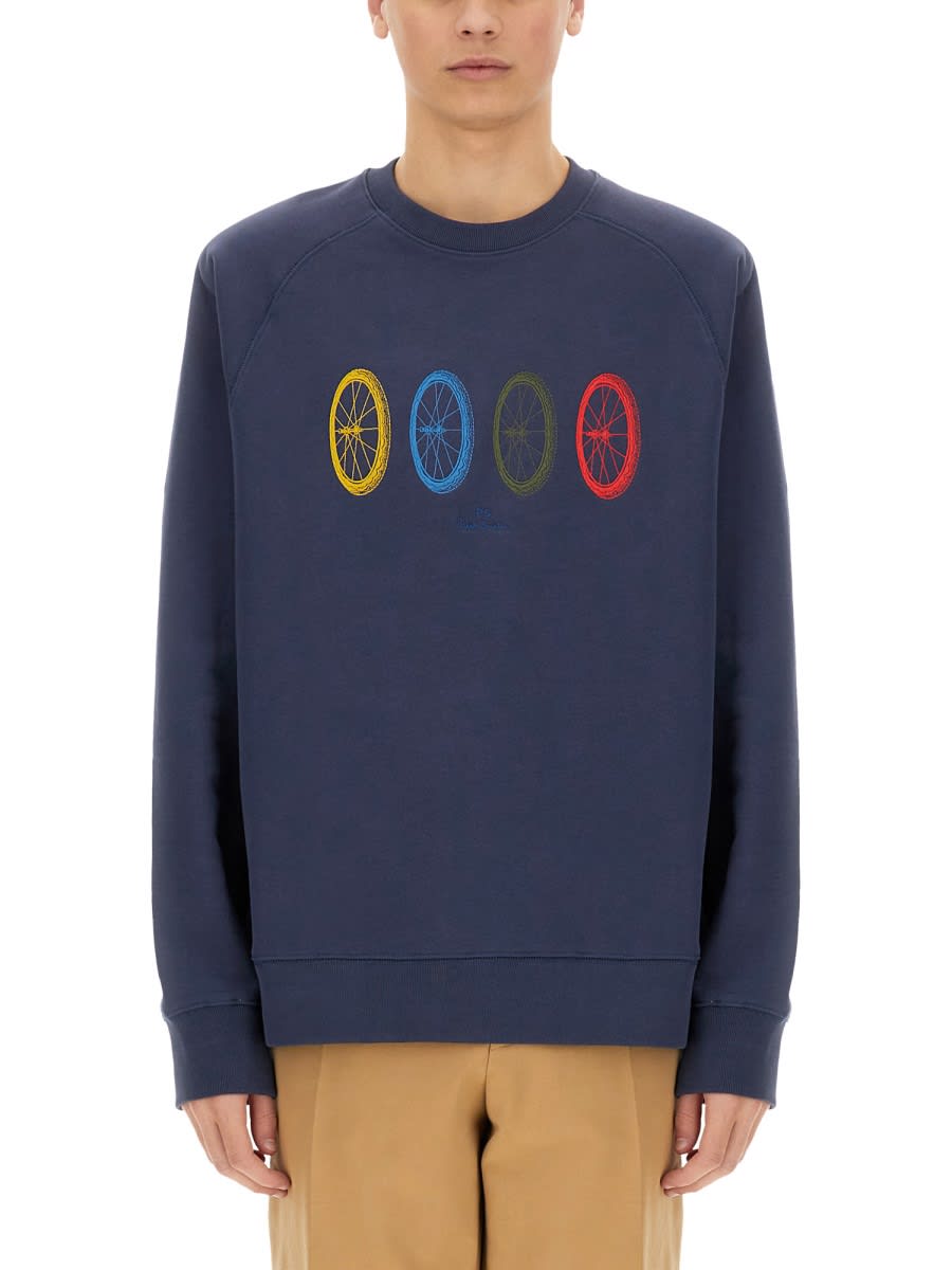 PS by Paul Smith bike Wheel Sweatshirt