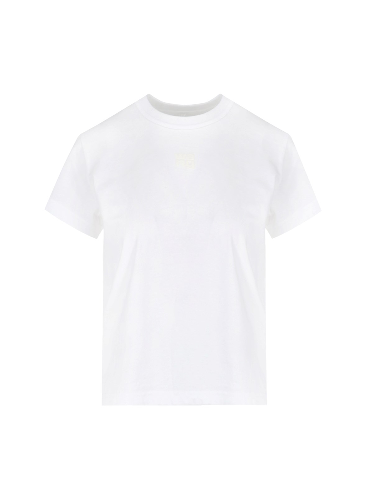 Alexander Wang Logo Crop T-Shirt