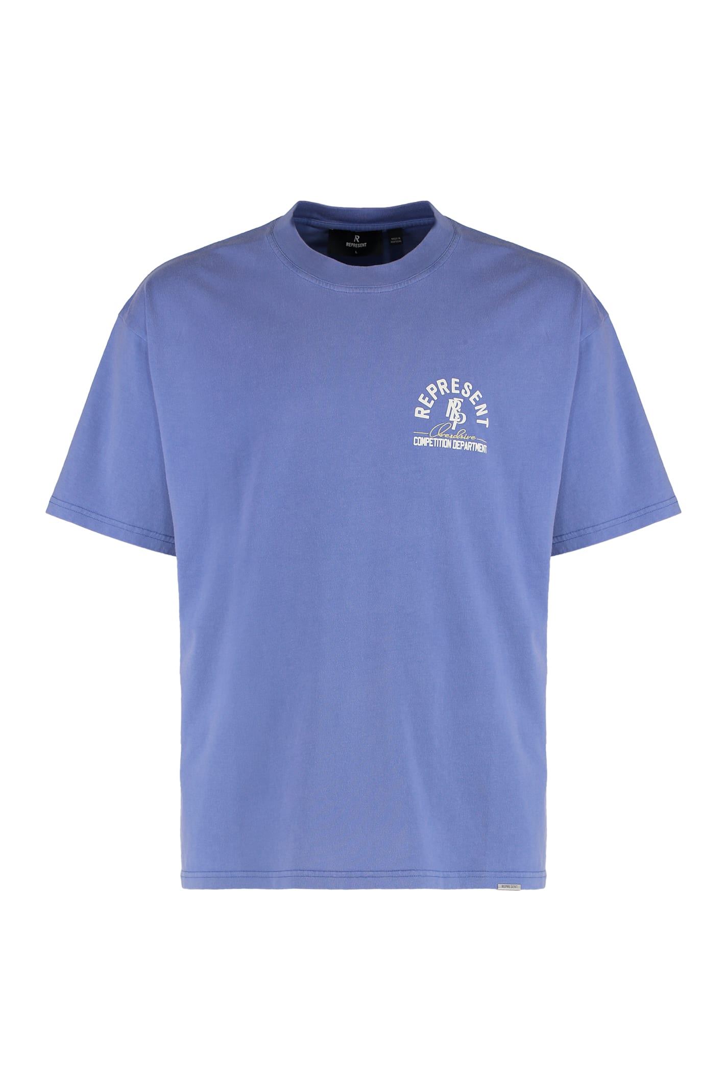 REPRESENT Cotton Crew-neck T-shirt