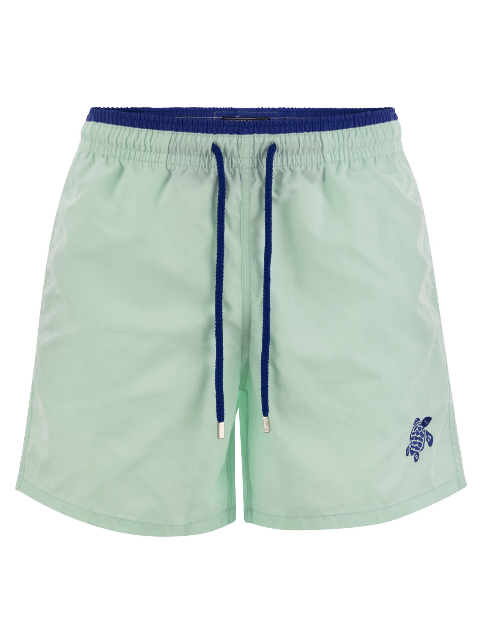 Vilebrequin Moka - Beach Shorts With Contrasting Color